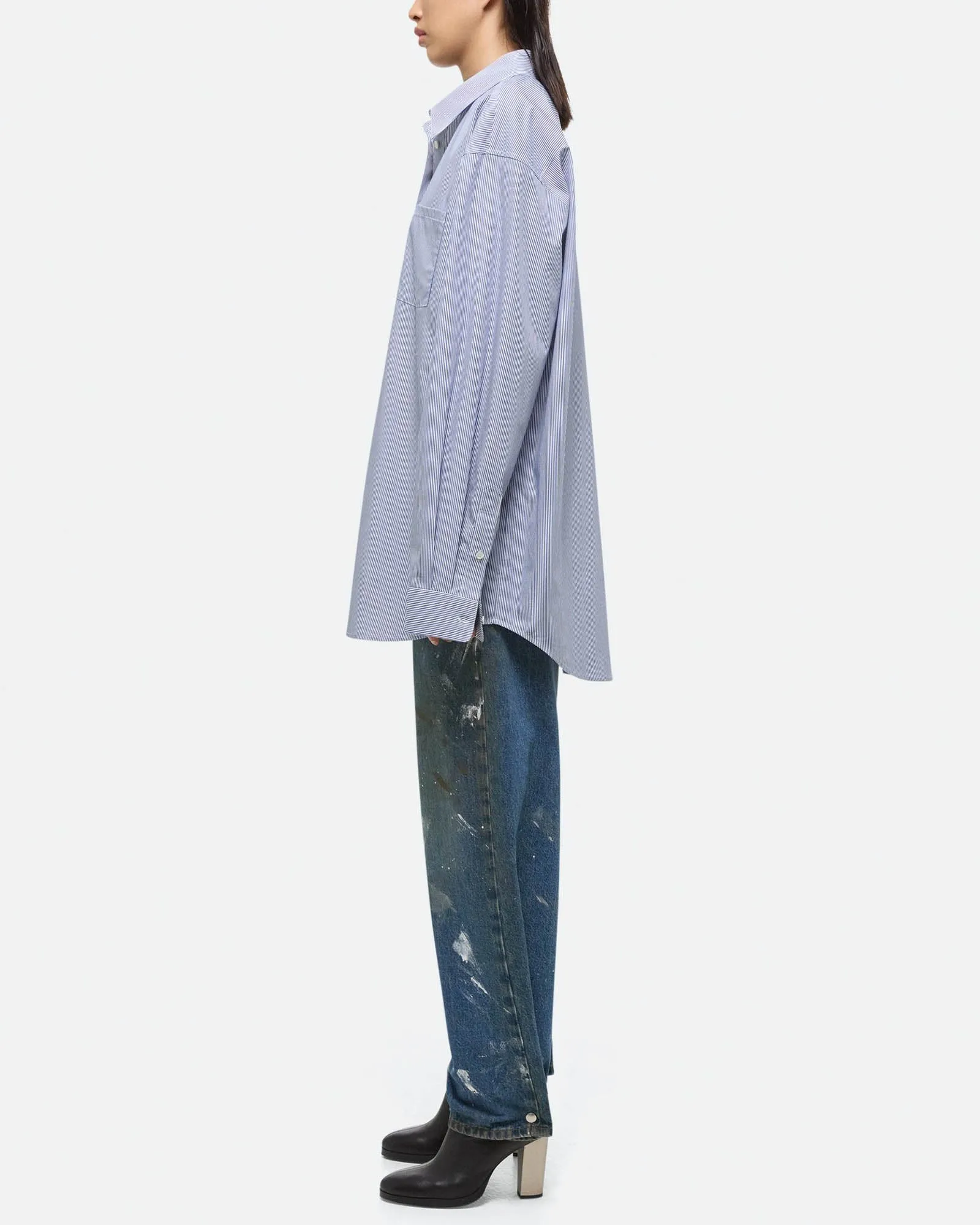 Oversized Striped Shirt sold by TNT Fashion product image thumbnail 4