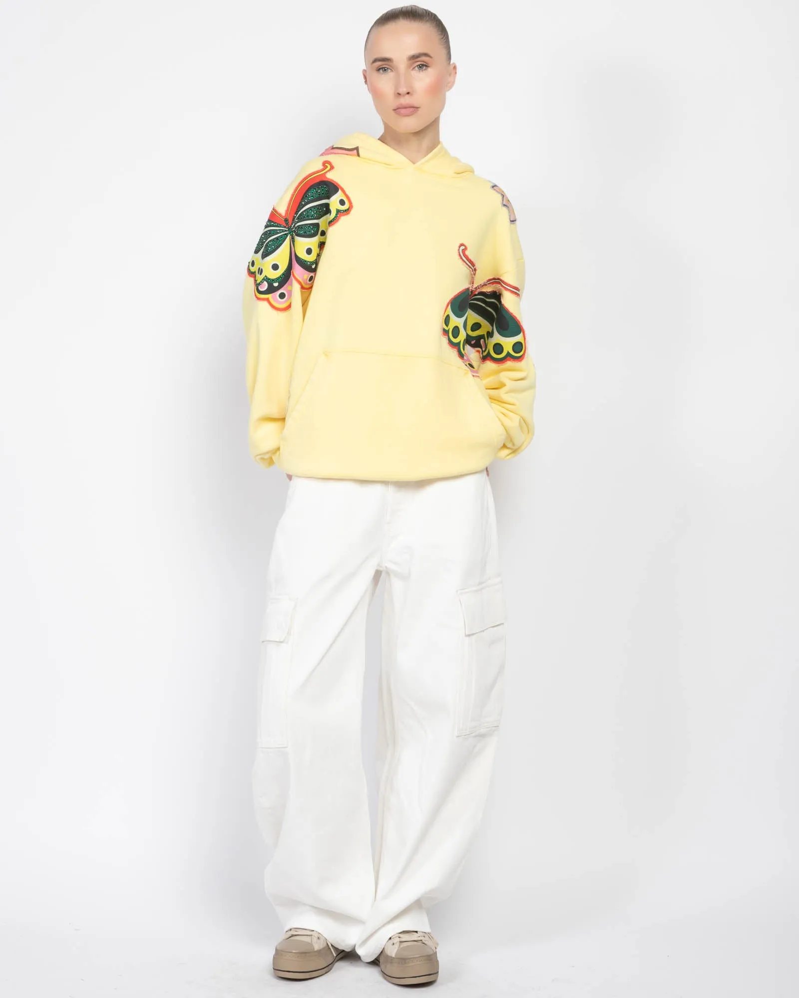 Killian Butterfly Stoned Hoodie sold by TNT Fashion product image thumbnail 3