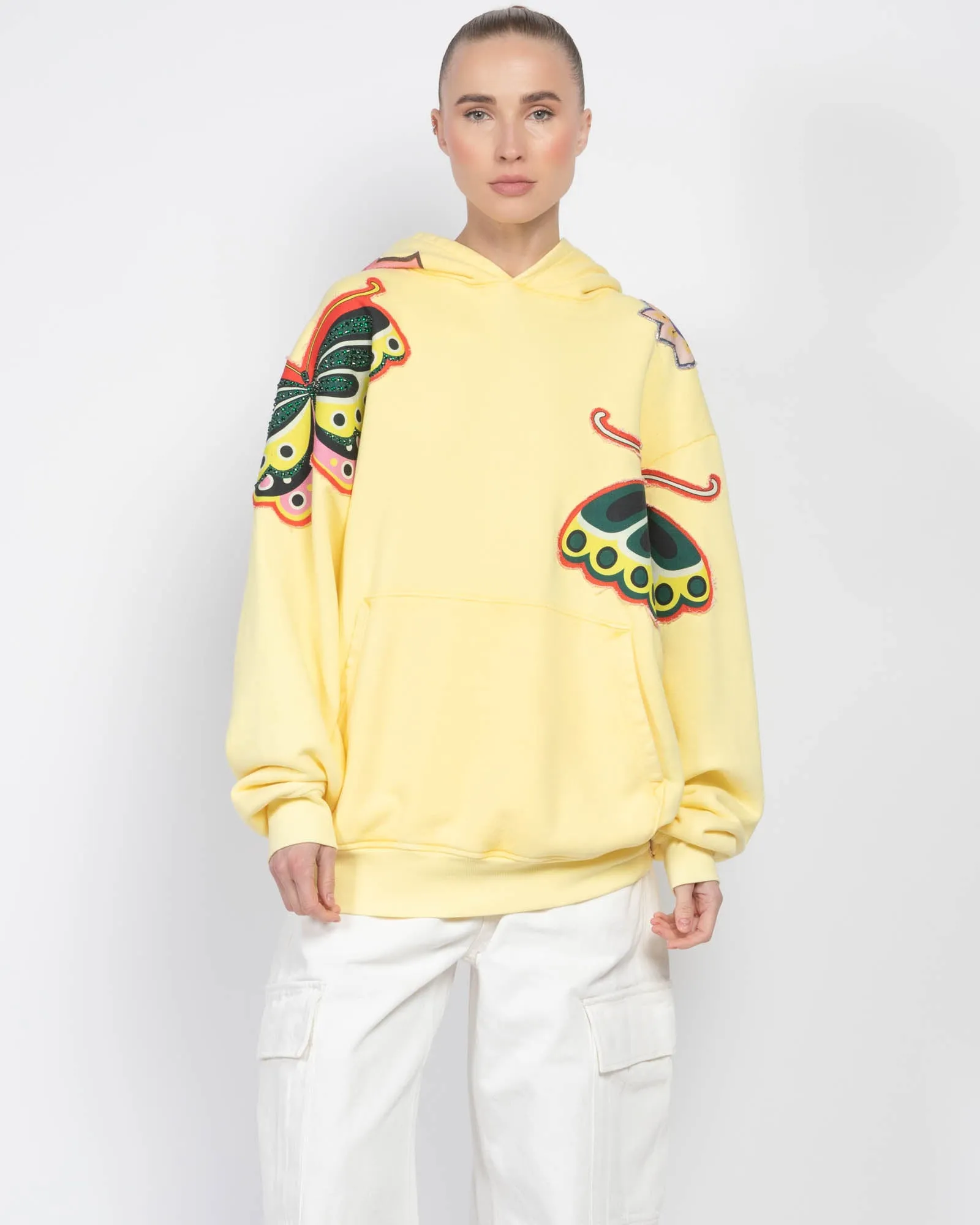 Killian Butterfly Stoned Hoodie sold by TNT Fashion
