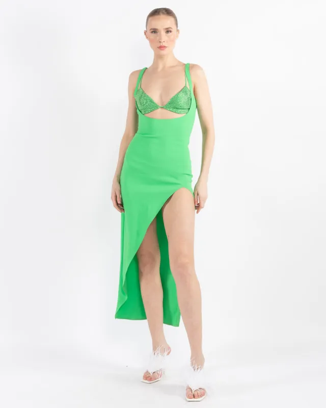 Crystal Embellished Dress sold by TNT Fashion