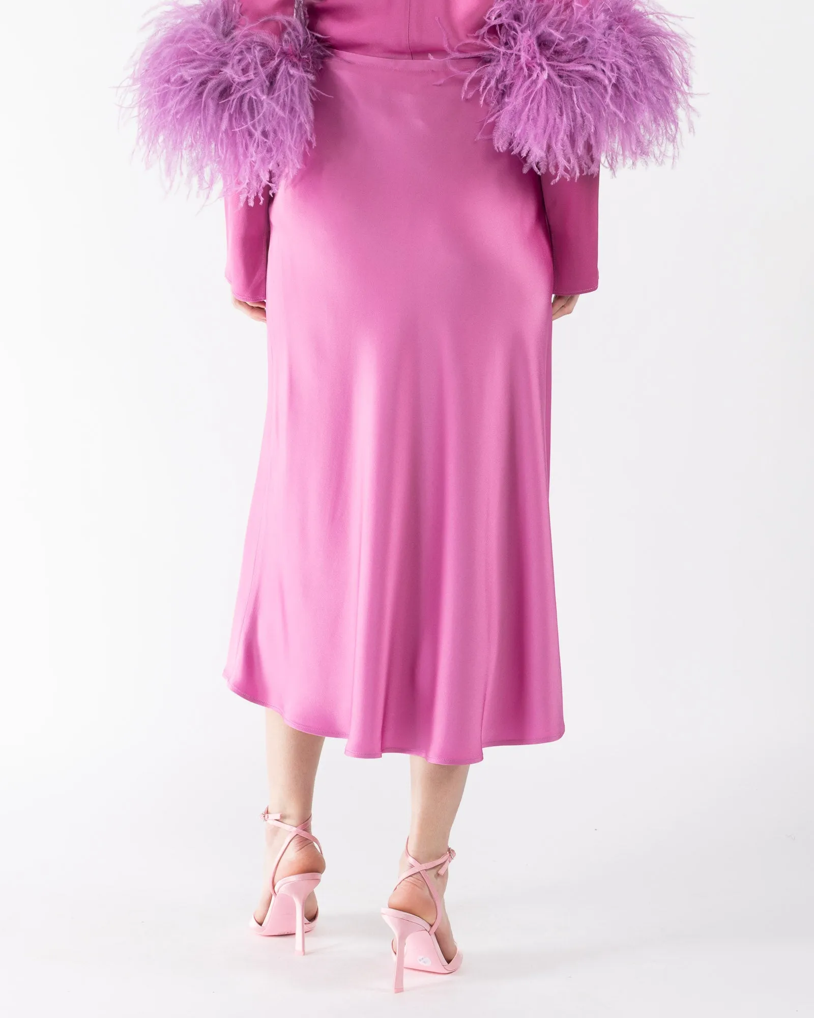 Satin Midi Skirt sold by TNT Fashion product image thumbnail 3