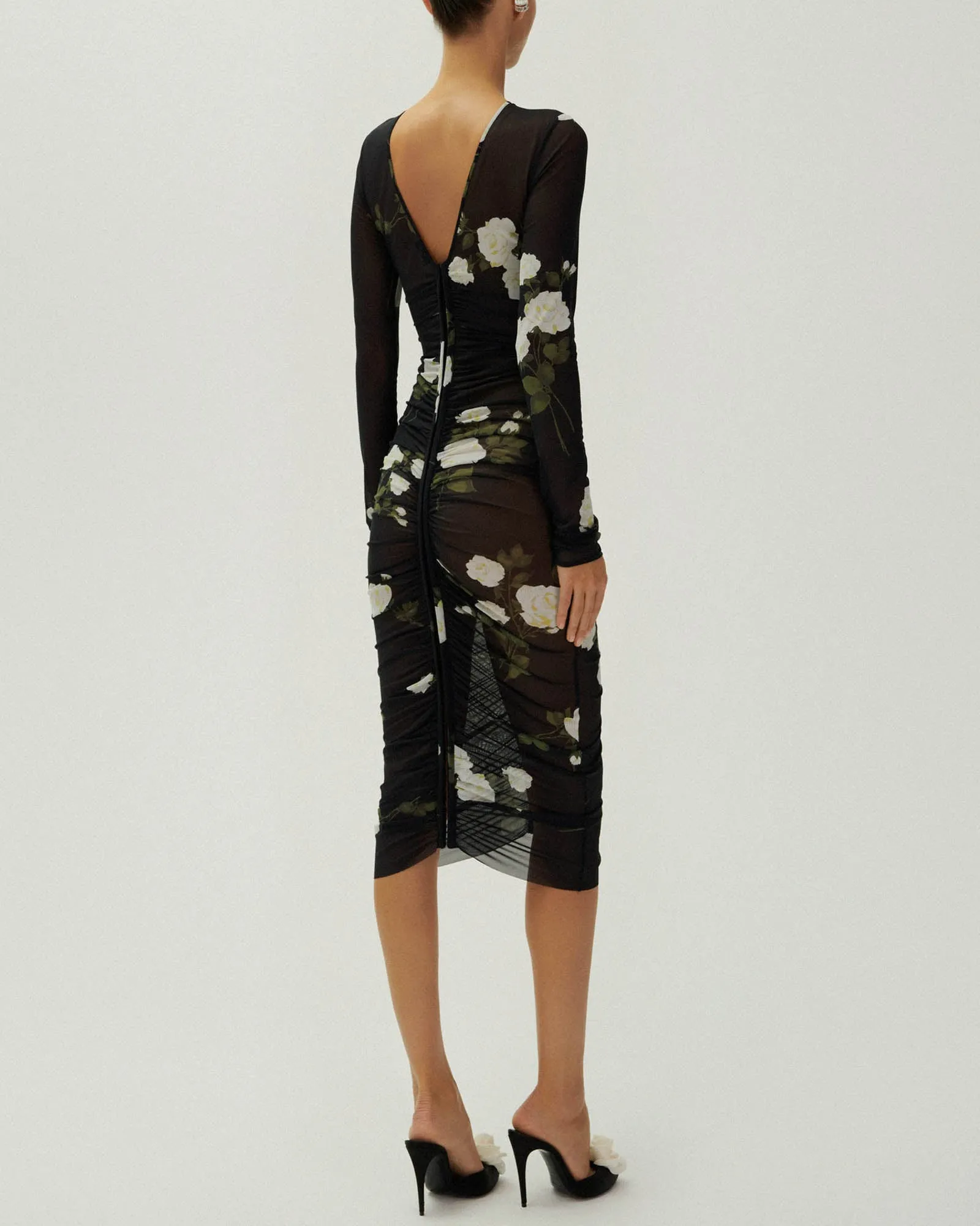 Gathered Jersey Dress sold by TNT Fashion product image thumbnail 2