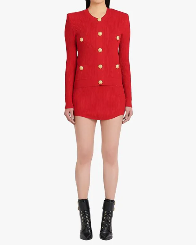 Short Button Knit Cardigan sold by TNT Fashion