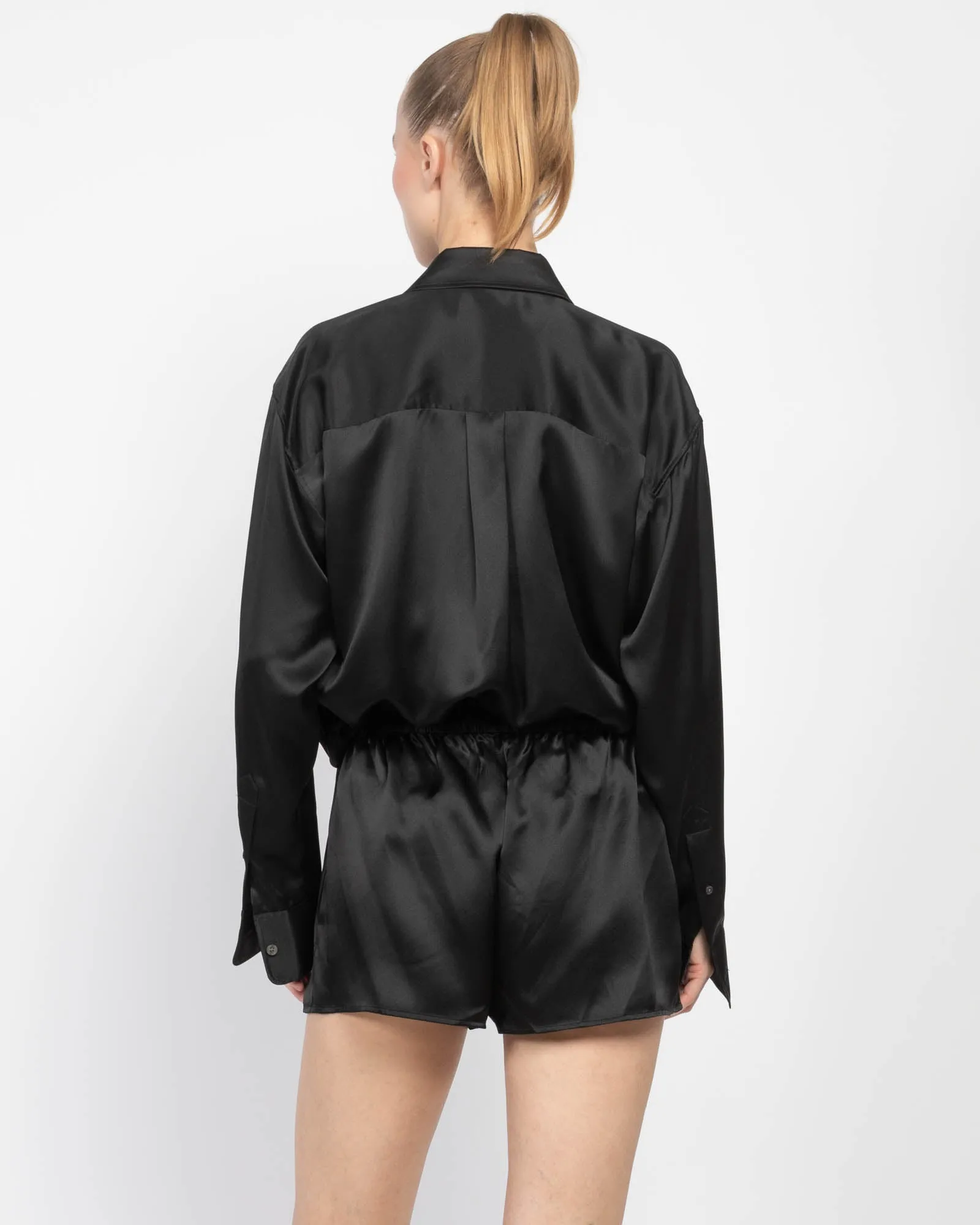 Logo Button Up Boxer Romper sold by TNT Fashion product image thumbnail 3