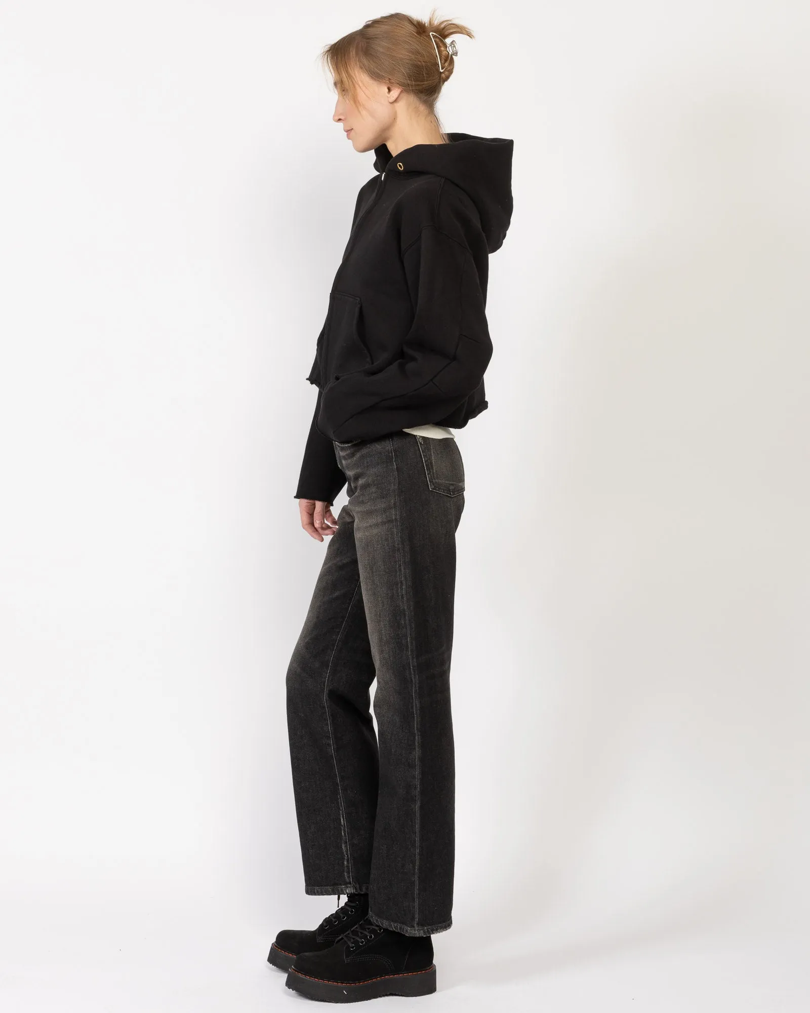 Rosa Raw Zip Hoodie sold by TNT Fashion product image thumbnail 4