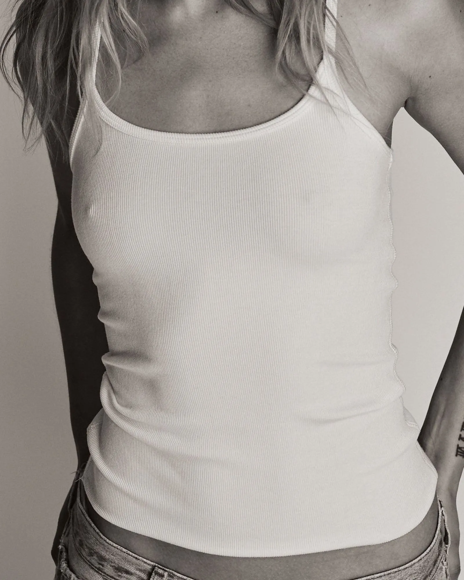 Thin Strap Fitted Tank Top sold by TNT Fashion product image thumbnail 2