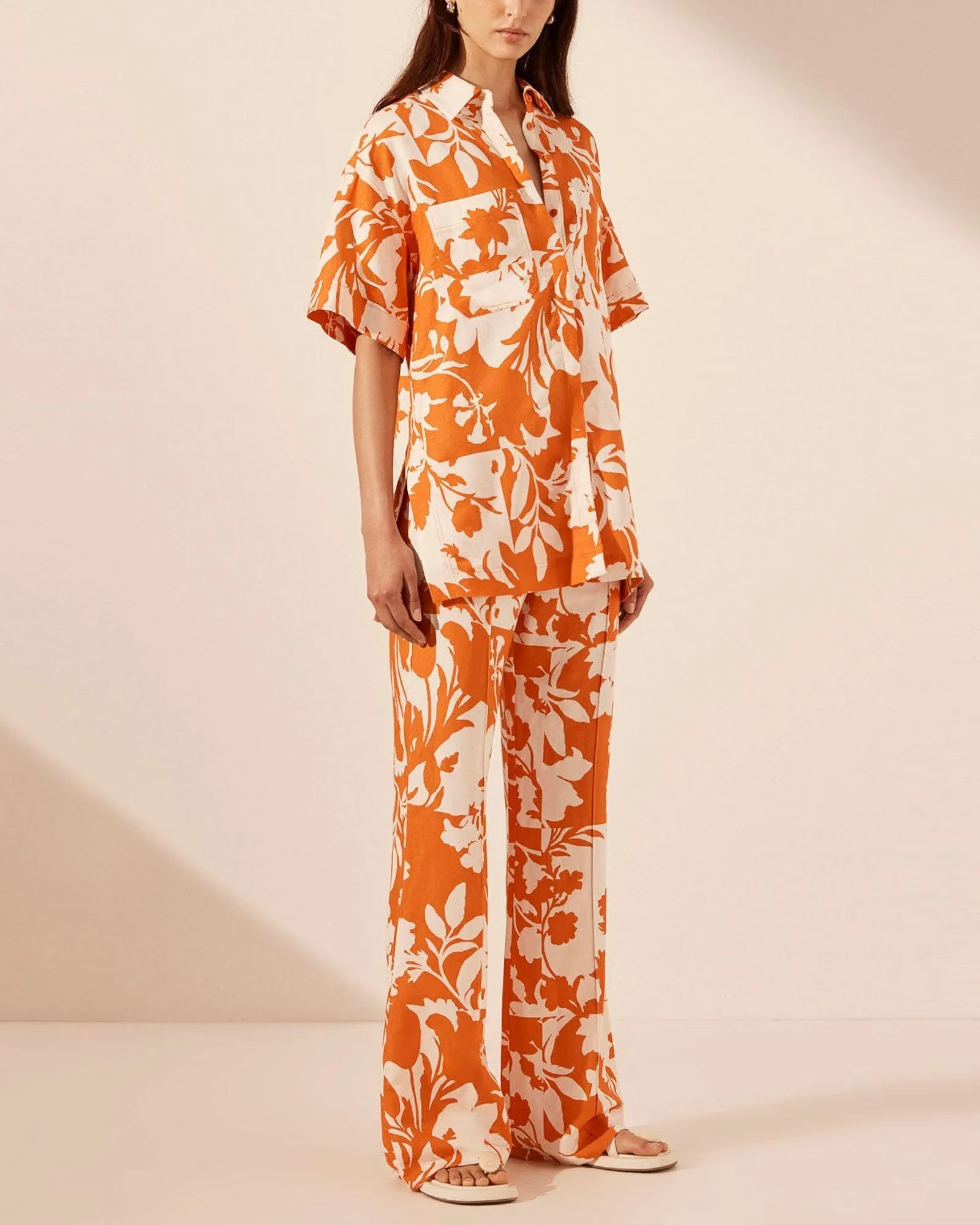 Casa Short Sleeve Relaxed Shirt sold by TNT Fashion product image thumbnail 4