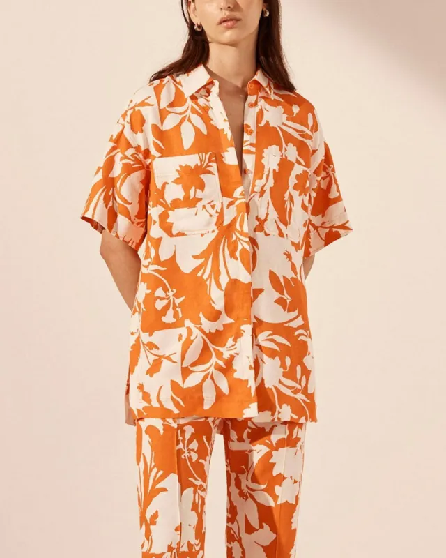 Casa Short Sleeve Relaxed Shirt sold by TNT Fashion