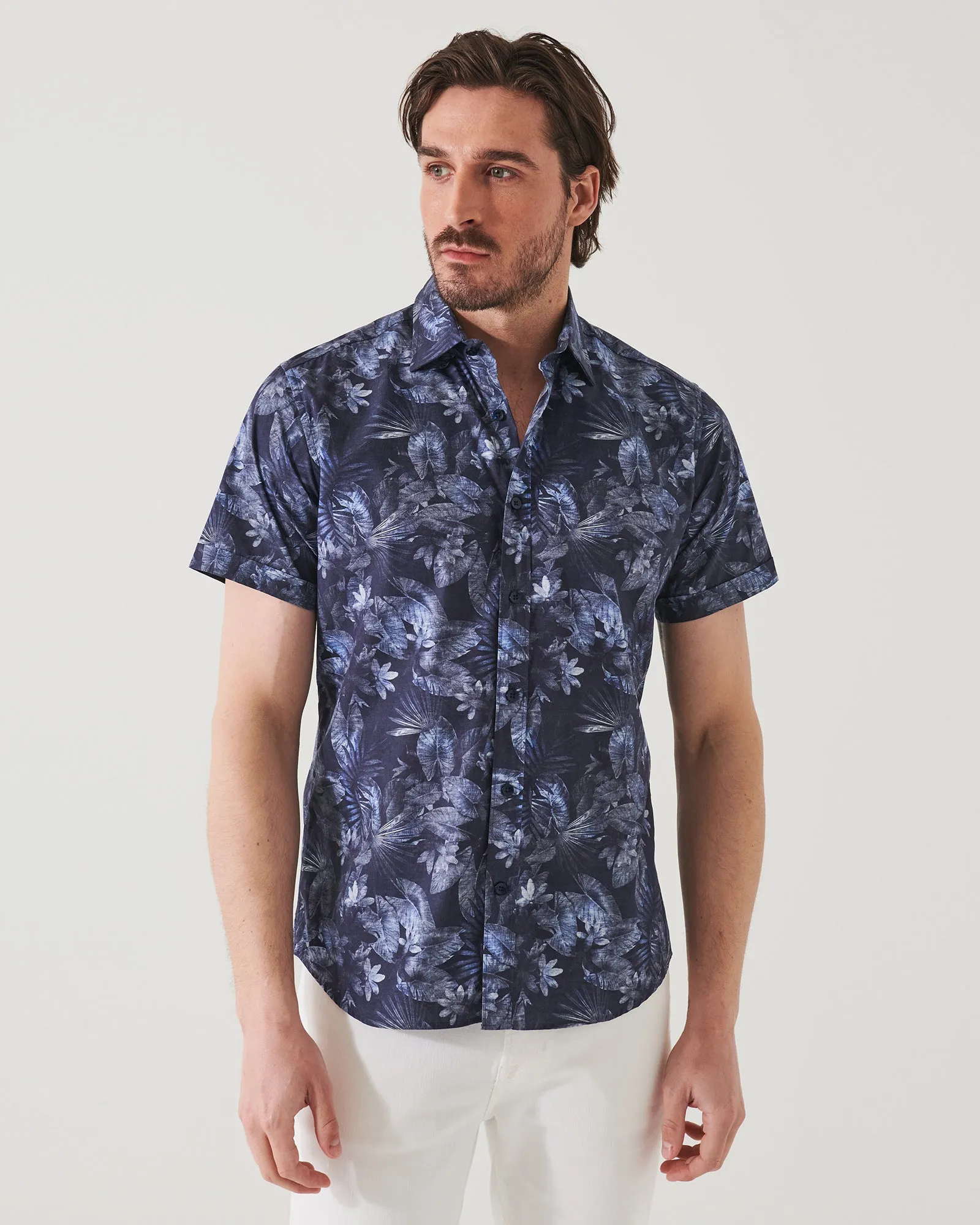 Leaf Cotton Shirt sold by TNT Fashion product image thumbnail 2