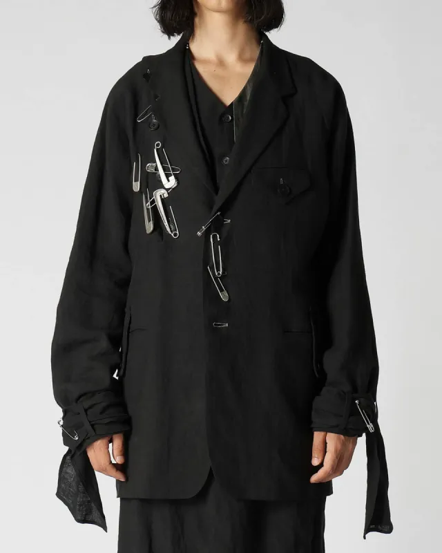 Safety Pin Jacket sold by TNT Fashion