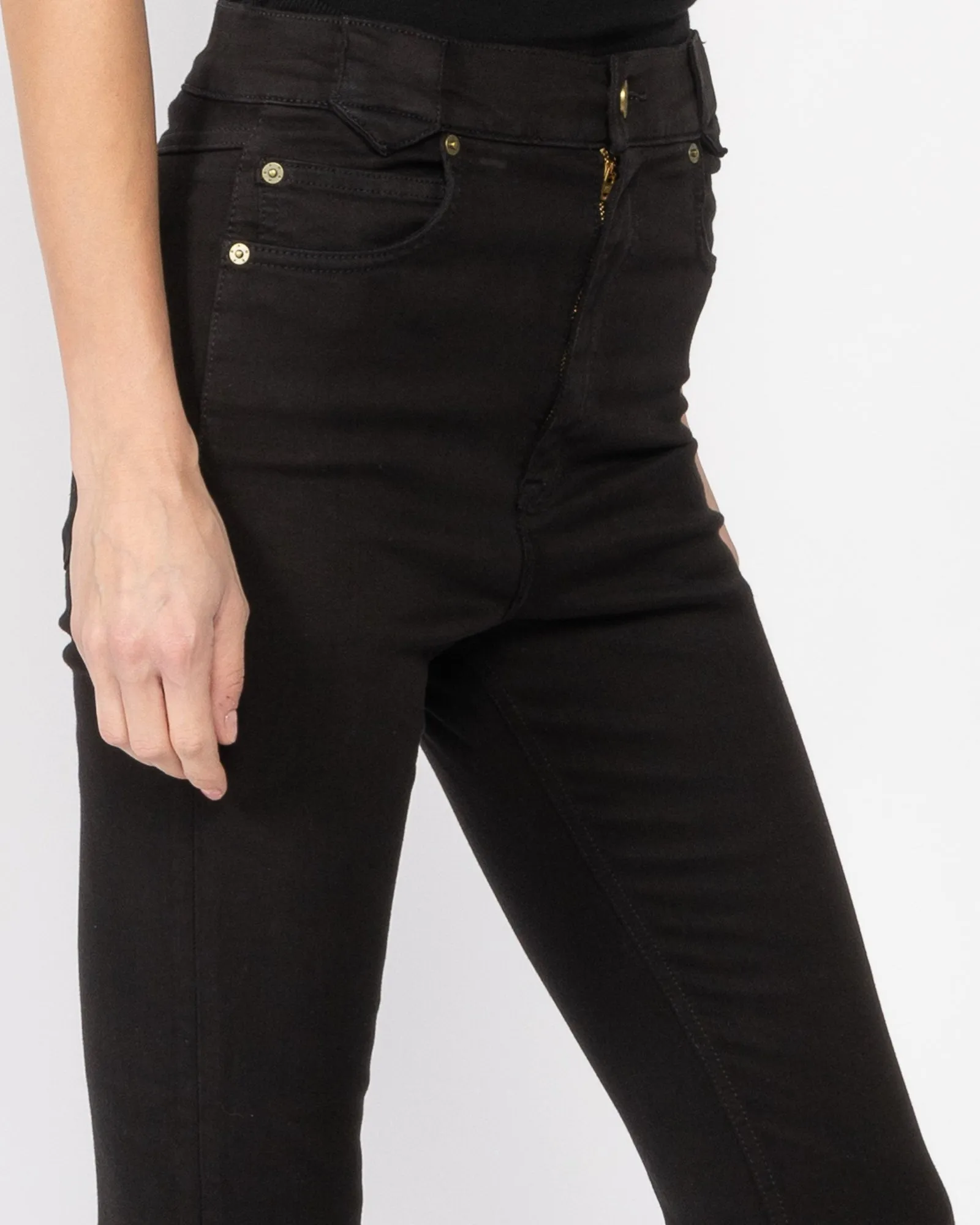 Snapped Denim Leggings sold by TNT Fashion product image thumbnail 5