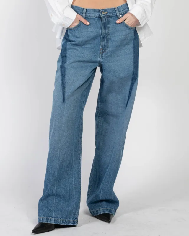 Slouchy Darted Jeans sold by TNT Fashion
