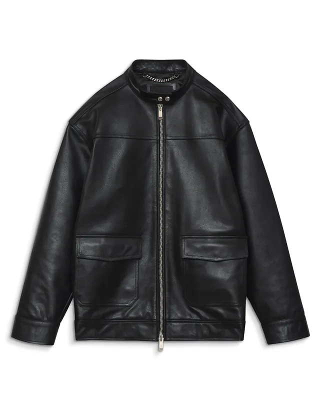 Henry Leather Jacket sold by TNT Fashion