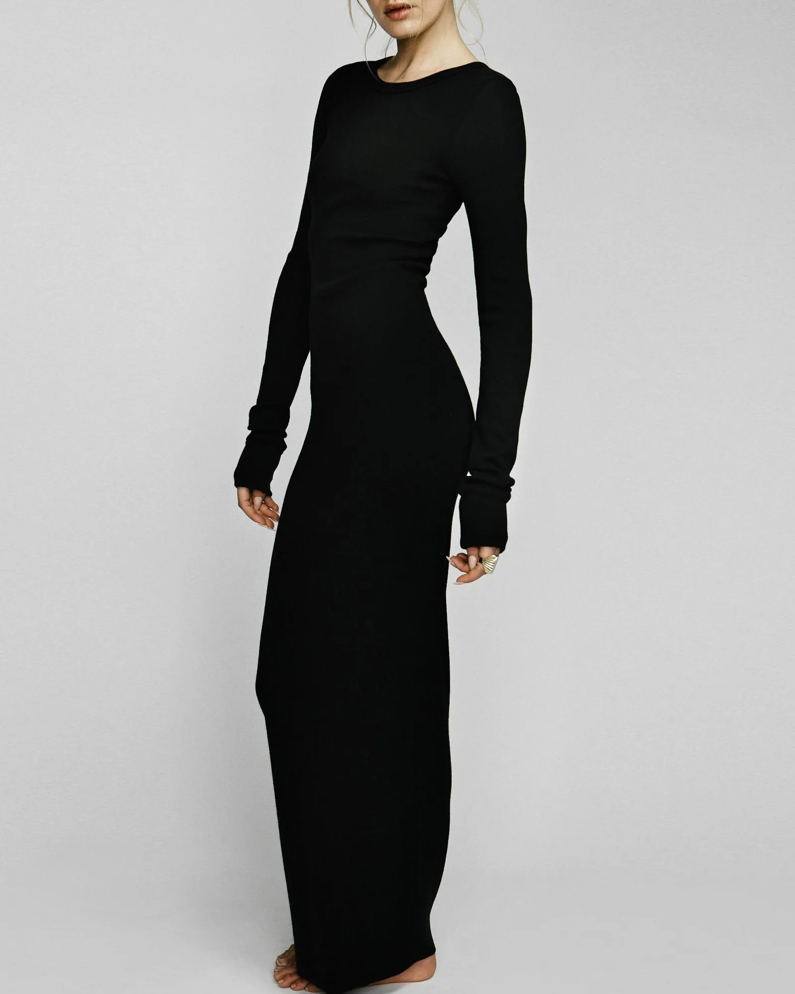 Long Sleeve Maxi Dress sold by TNT Fashion product image thumbnail 3