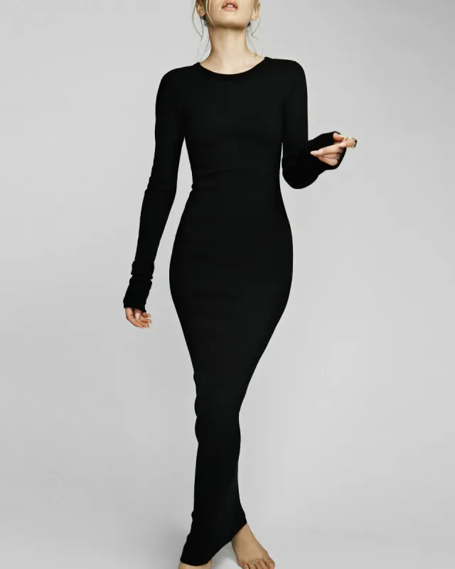Long Sleeve Maxi Dress sold by TNT Fashion
