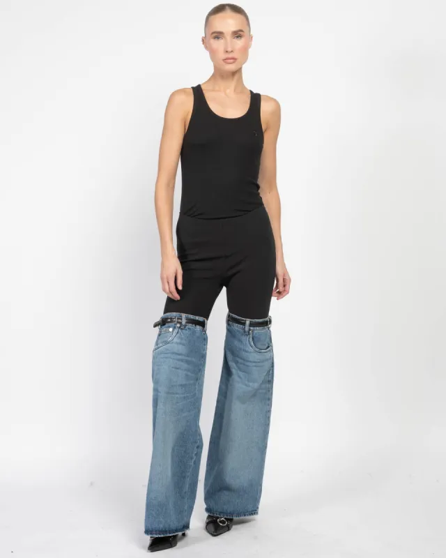 Hybrid Denim Trousers sold by TNT Fashion