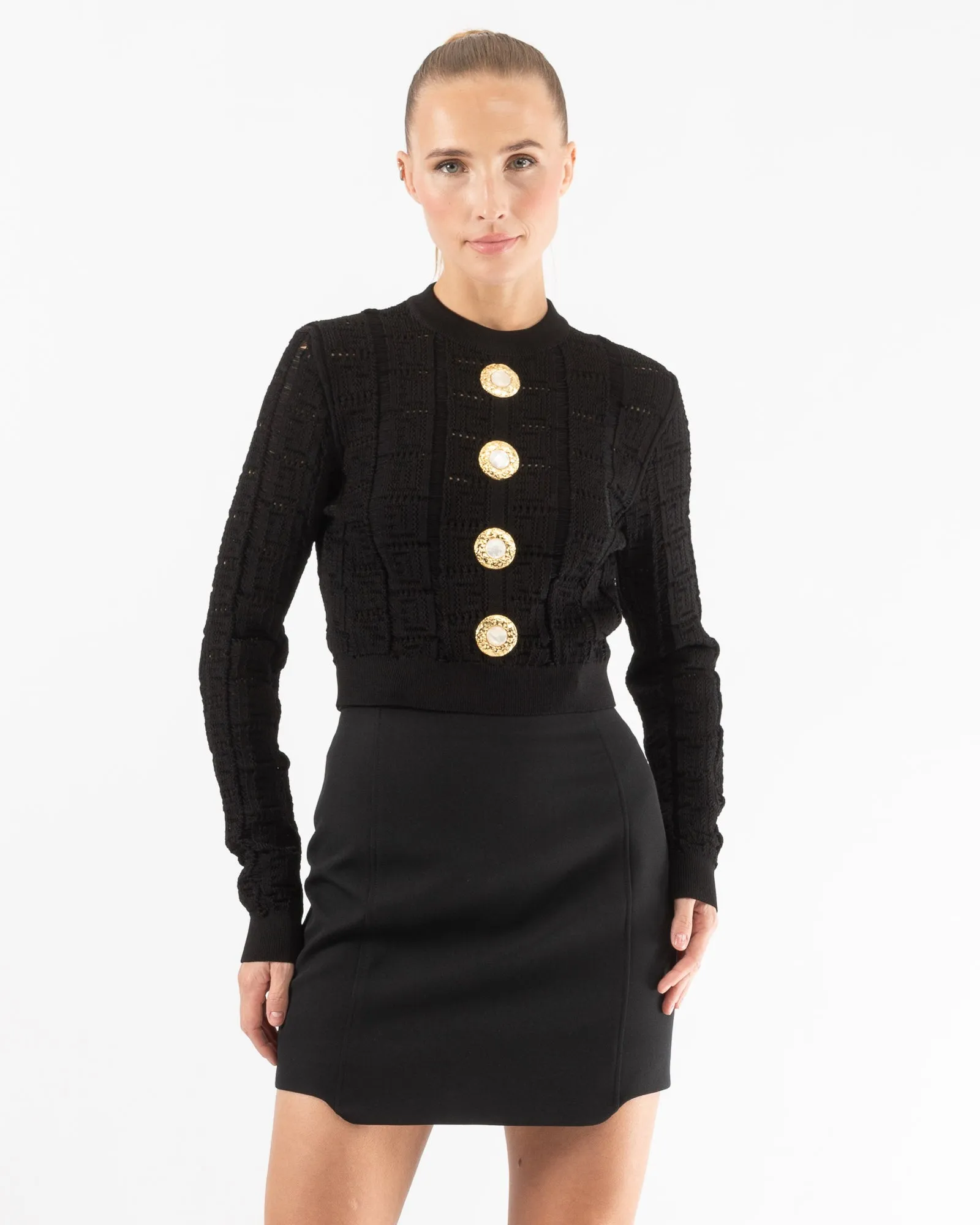 Mesh Knit Pullover sold by TNT Fashion