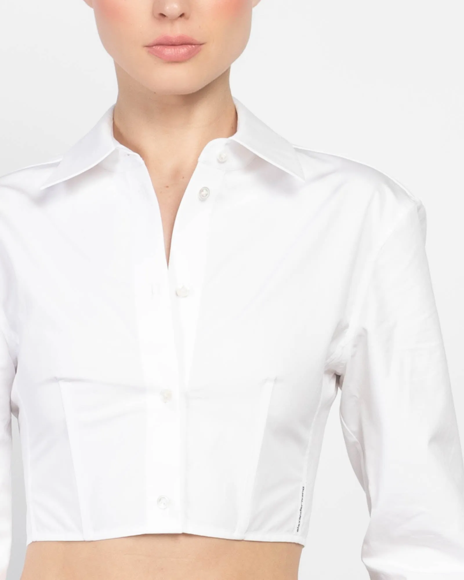 Long Sleeve Boning Shirt sold by TNT Fashion product image thumbnail 5
