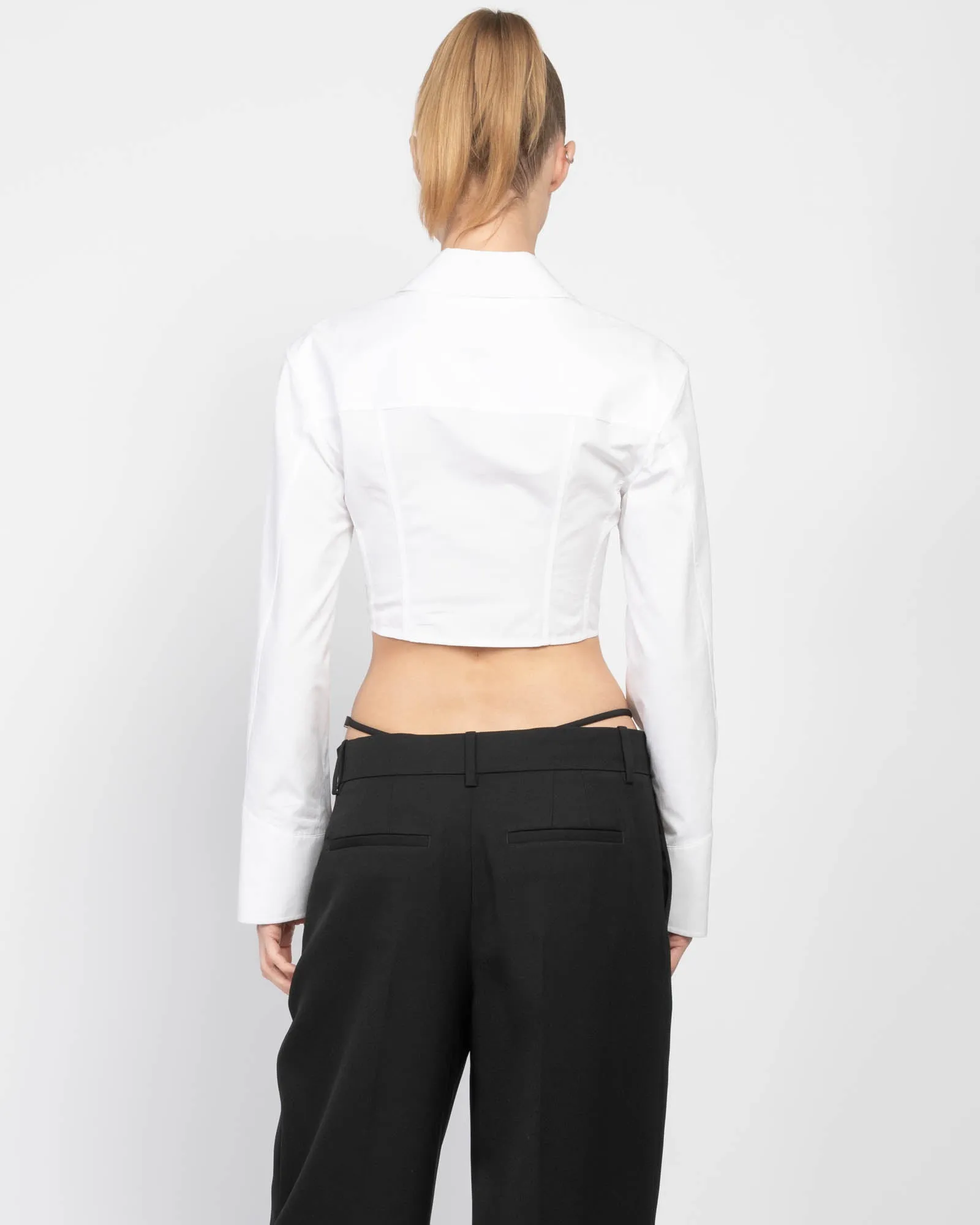 Long Sleeve Boning Shirt sold by TNT Fashion product image thumbnail 3