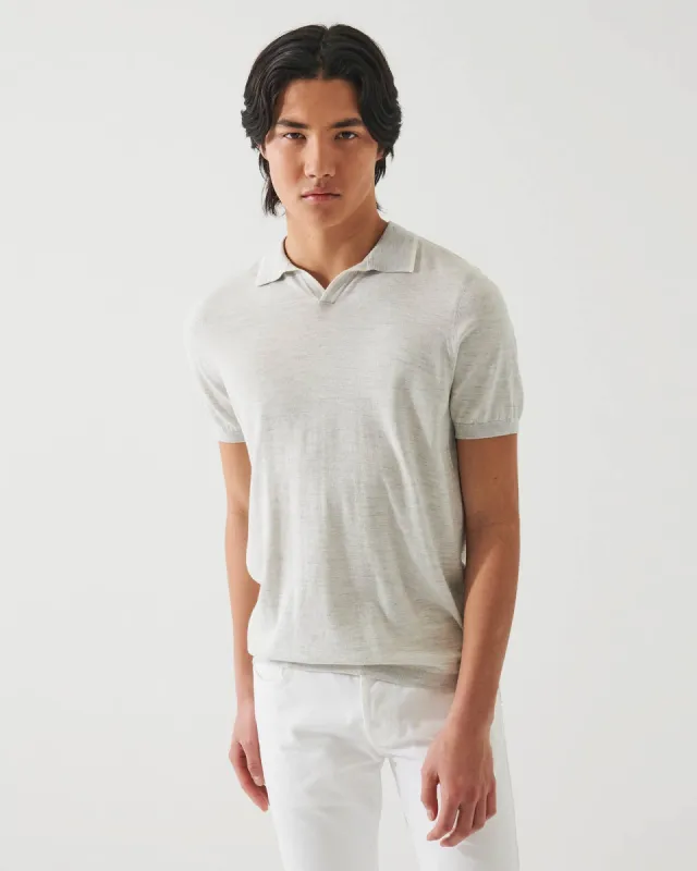 Cupro Tipped Polo sold by TNT Fashion