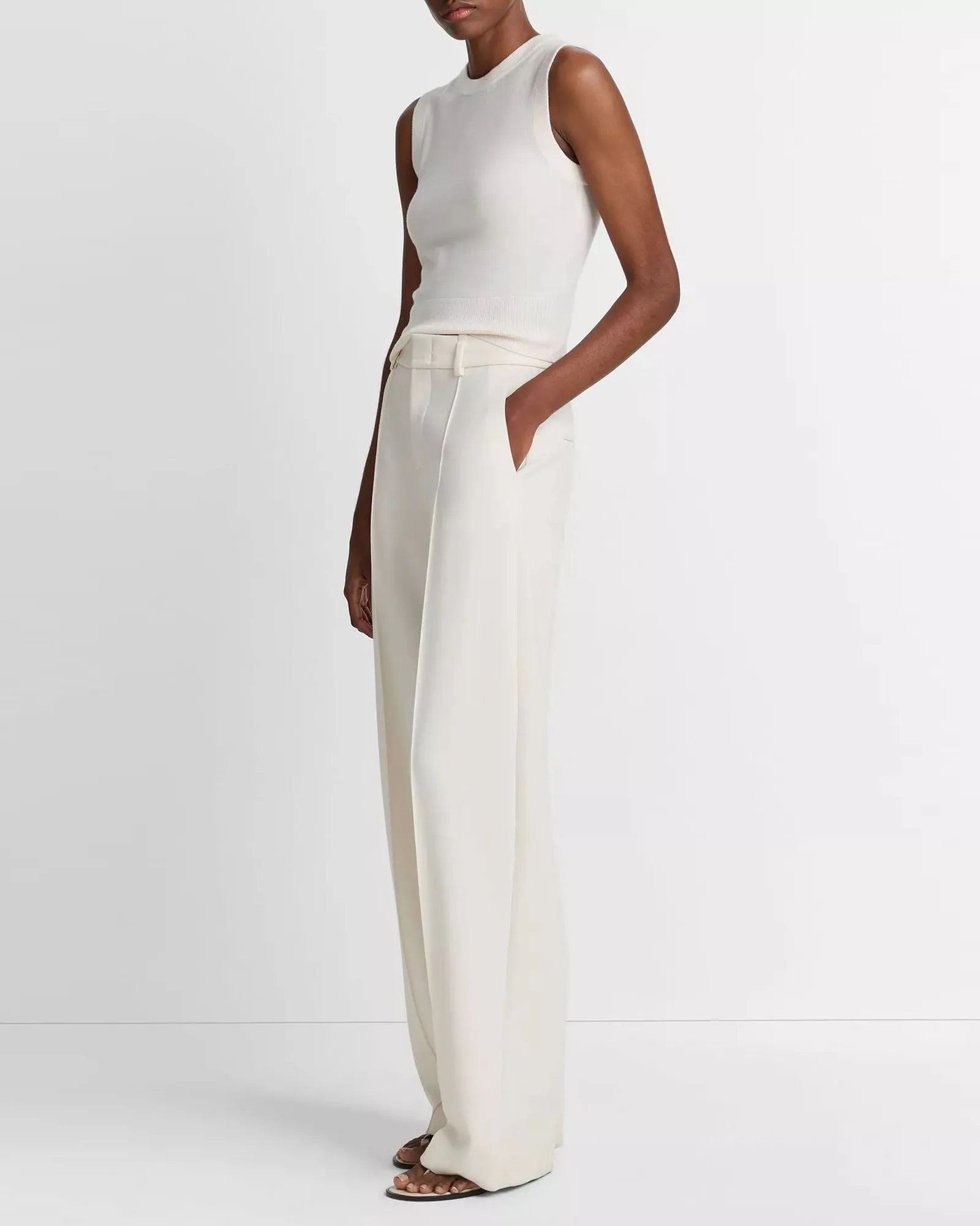 Pintuck Wide Leg Pants sold by TNT Fashion product image thumbnail 4
