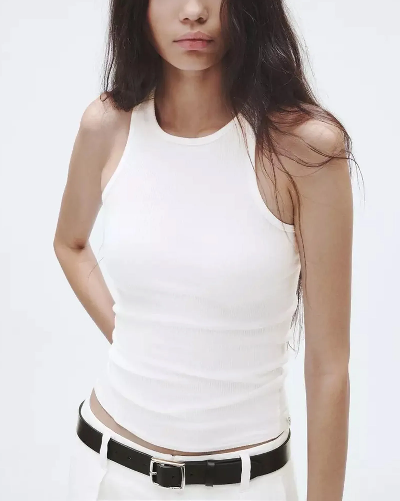 Essential Rib Tank sold by TNT Fashion