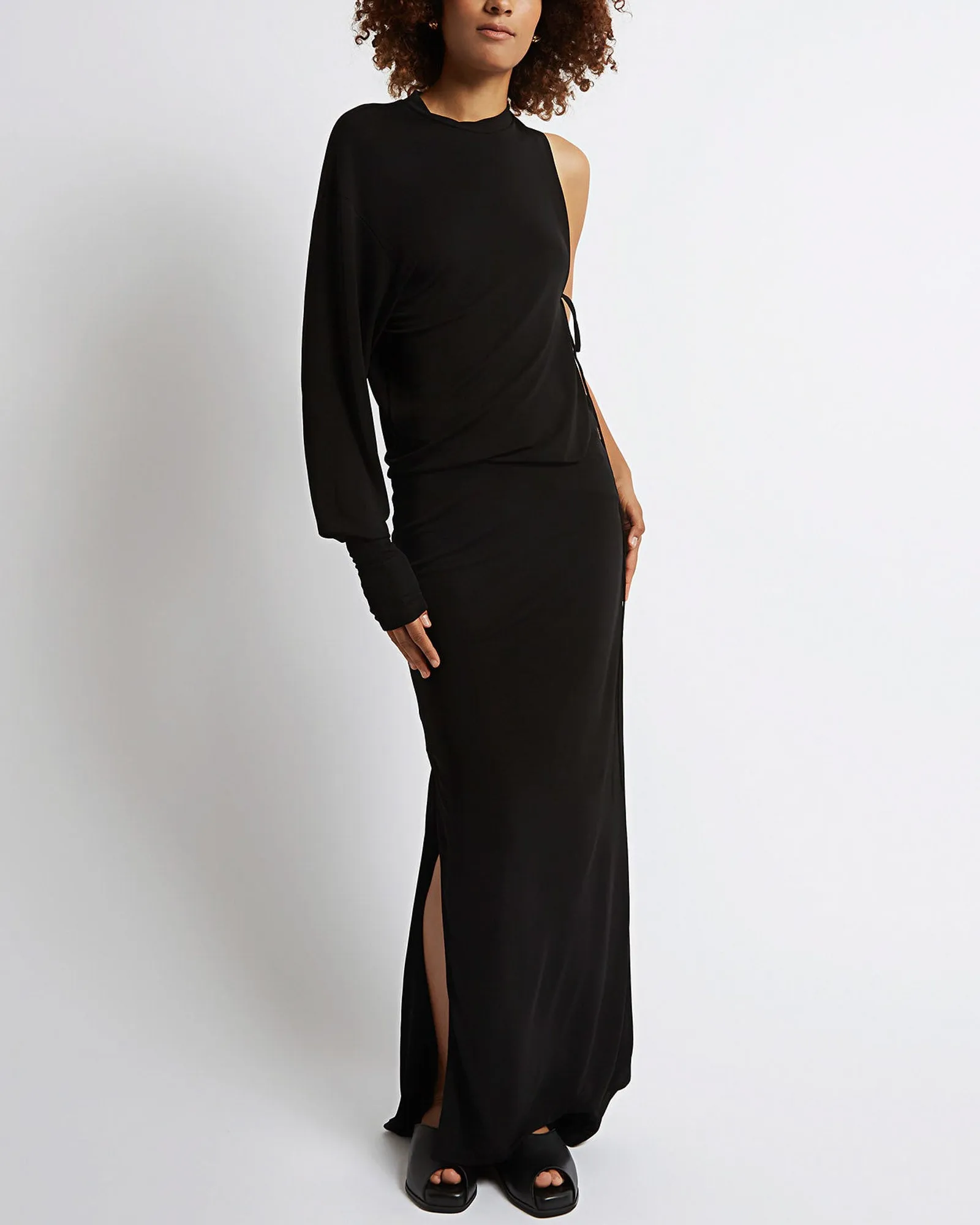 Sliced Jumper Gown sold by TNT Fashion product image thumbnail 3