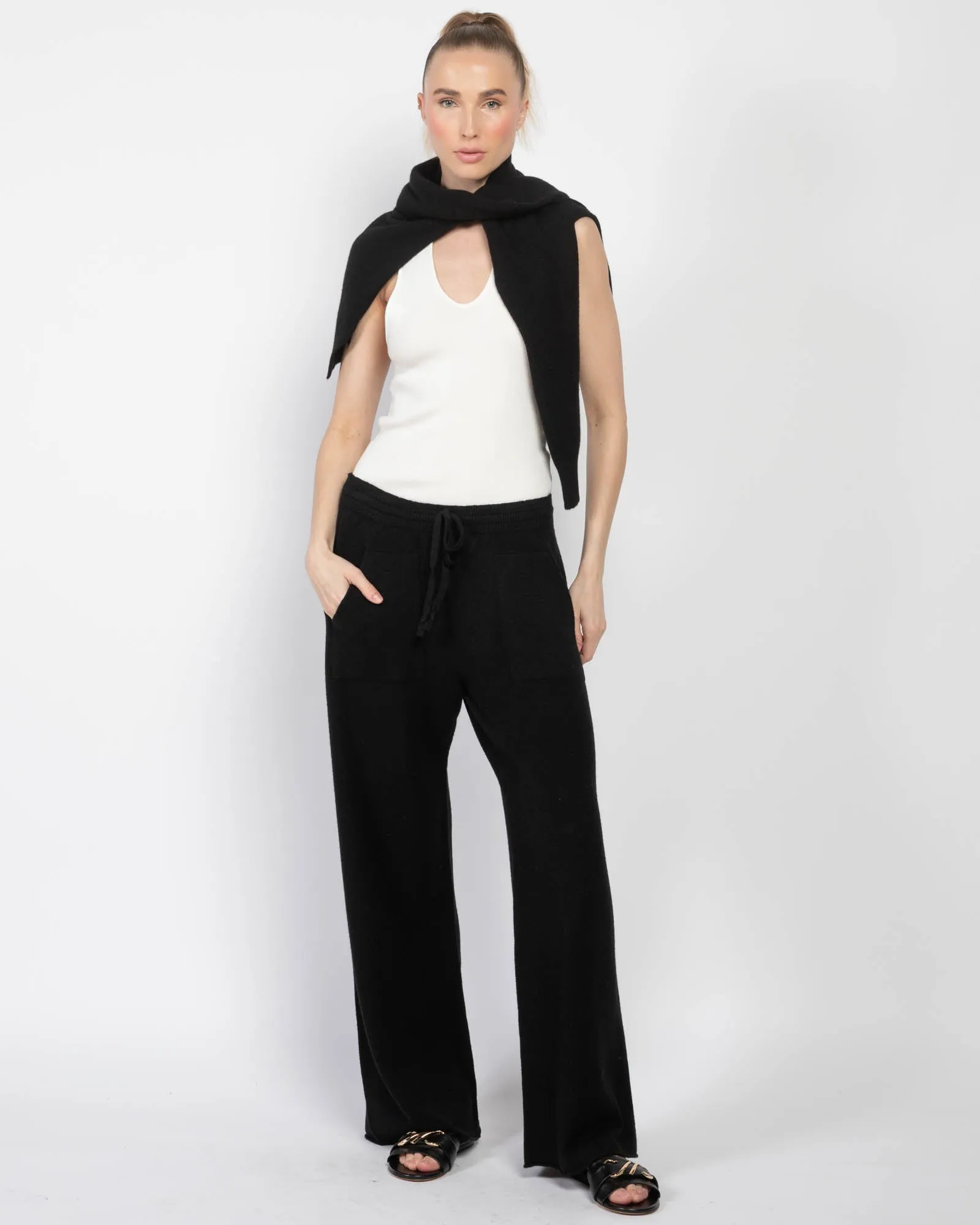 Straight Knit Wide Pants sold by TNT Fashion product image thumbnail 2