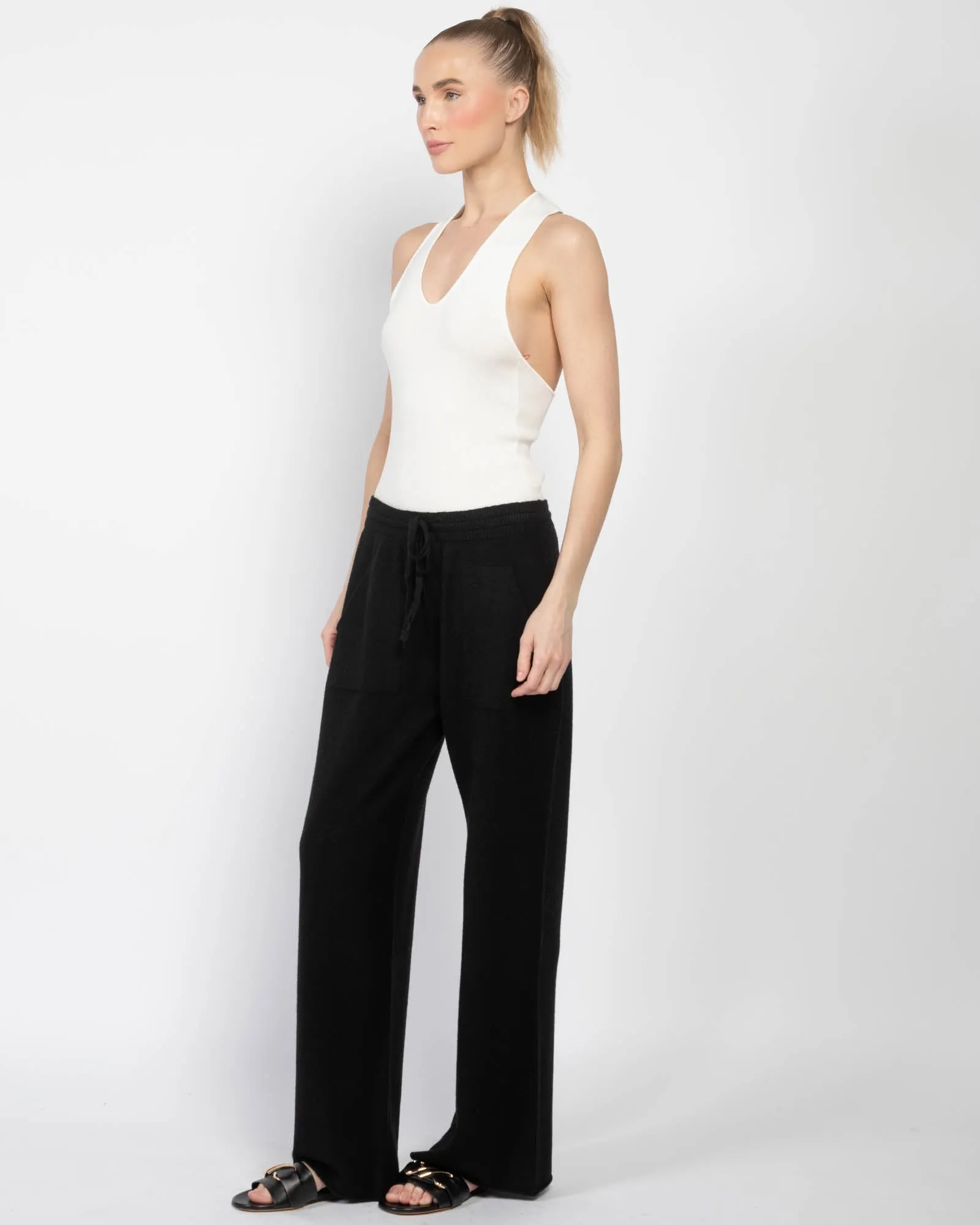 Straight Knit Wide Pants sold by TNT Fashion product image thumbnail 4