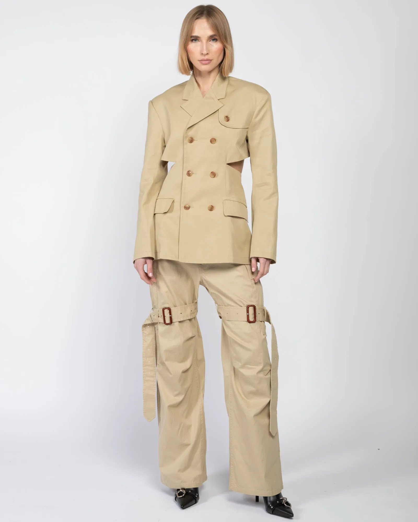 Open Back Blazer sold by TNT Fashion product image thumbnail 3