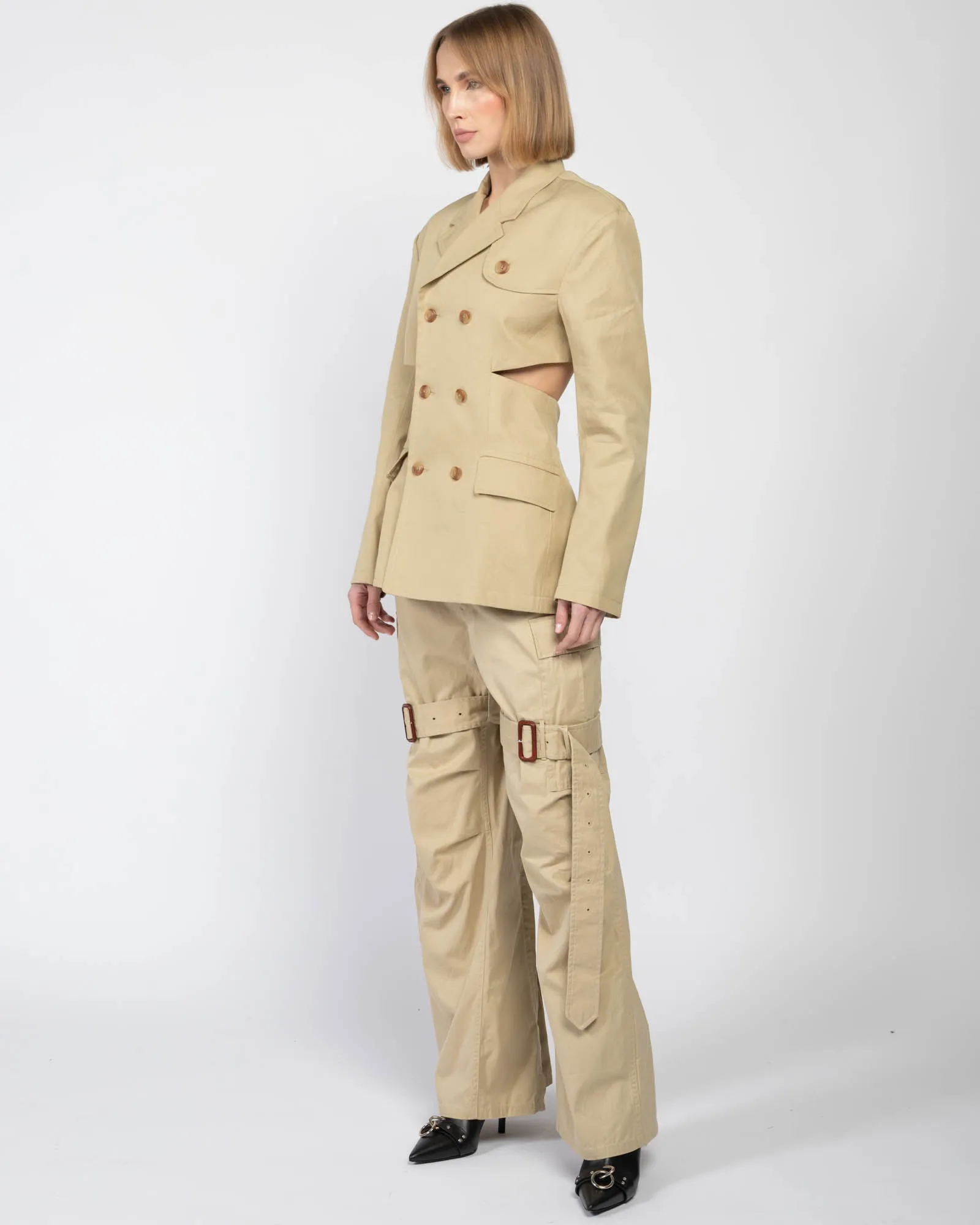 Open Back Blazer sold by TNT Fashion product image thumbnail 4