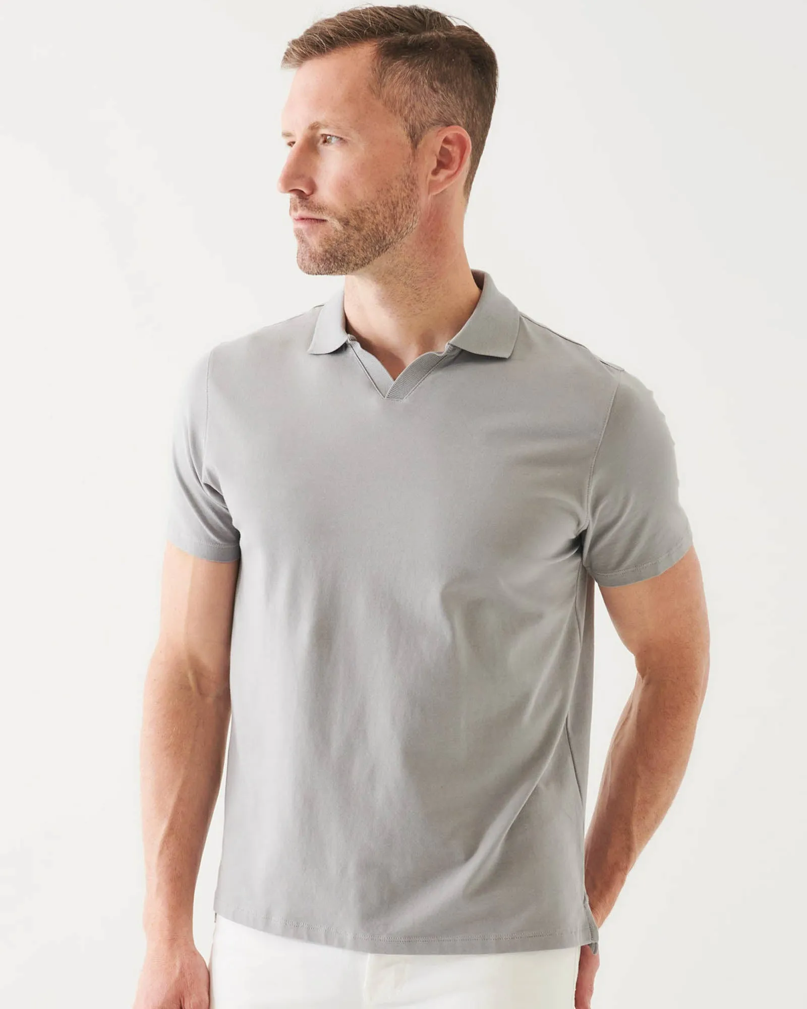 Iconic Short Sleeve Open Polo sold by TNT Fashion product image thumbnail 2