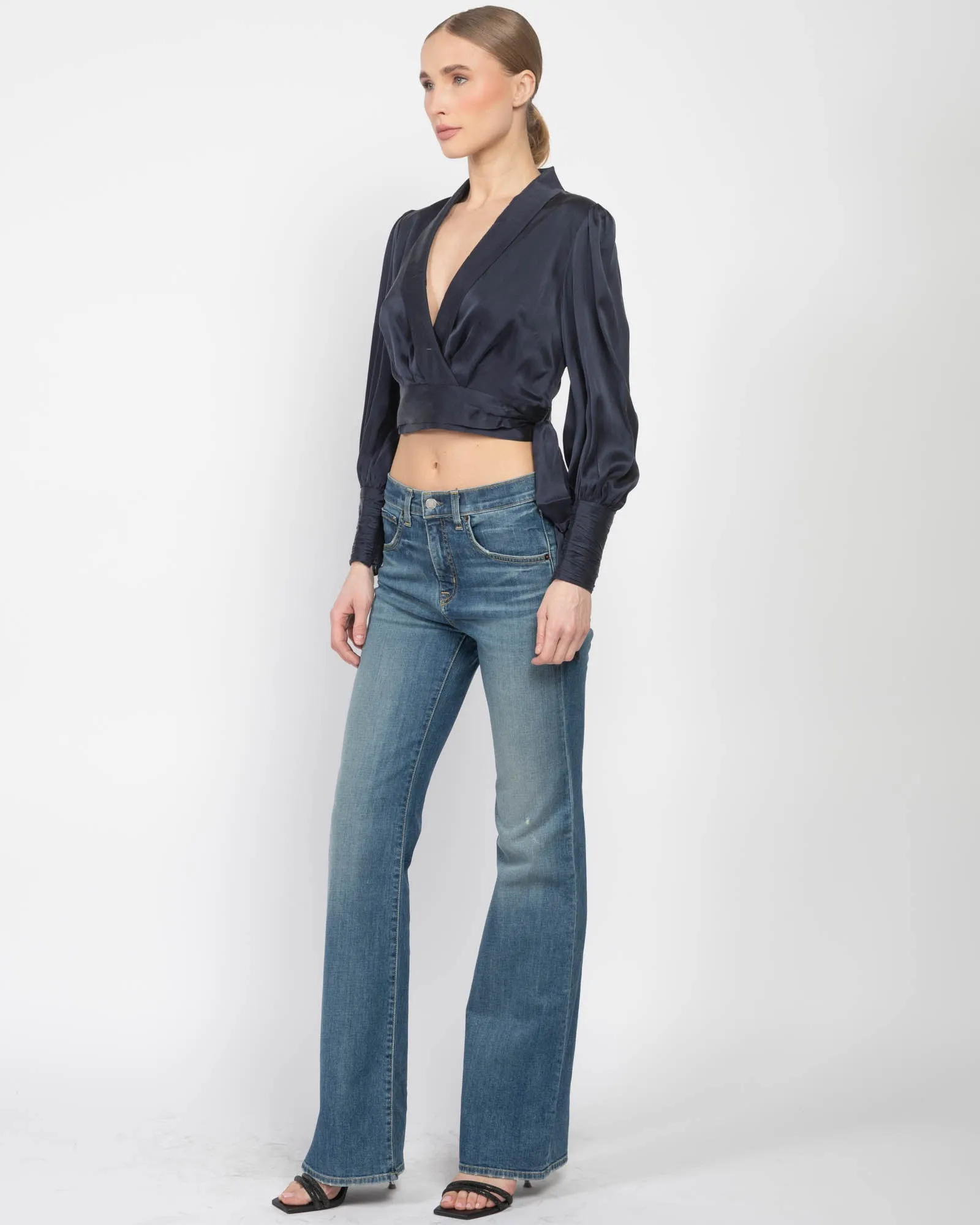 Silk Wrap Top sold by TNT Fashion product image thumbnail 4