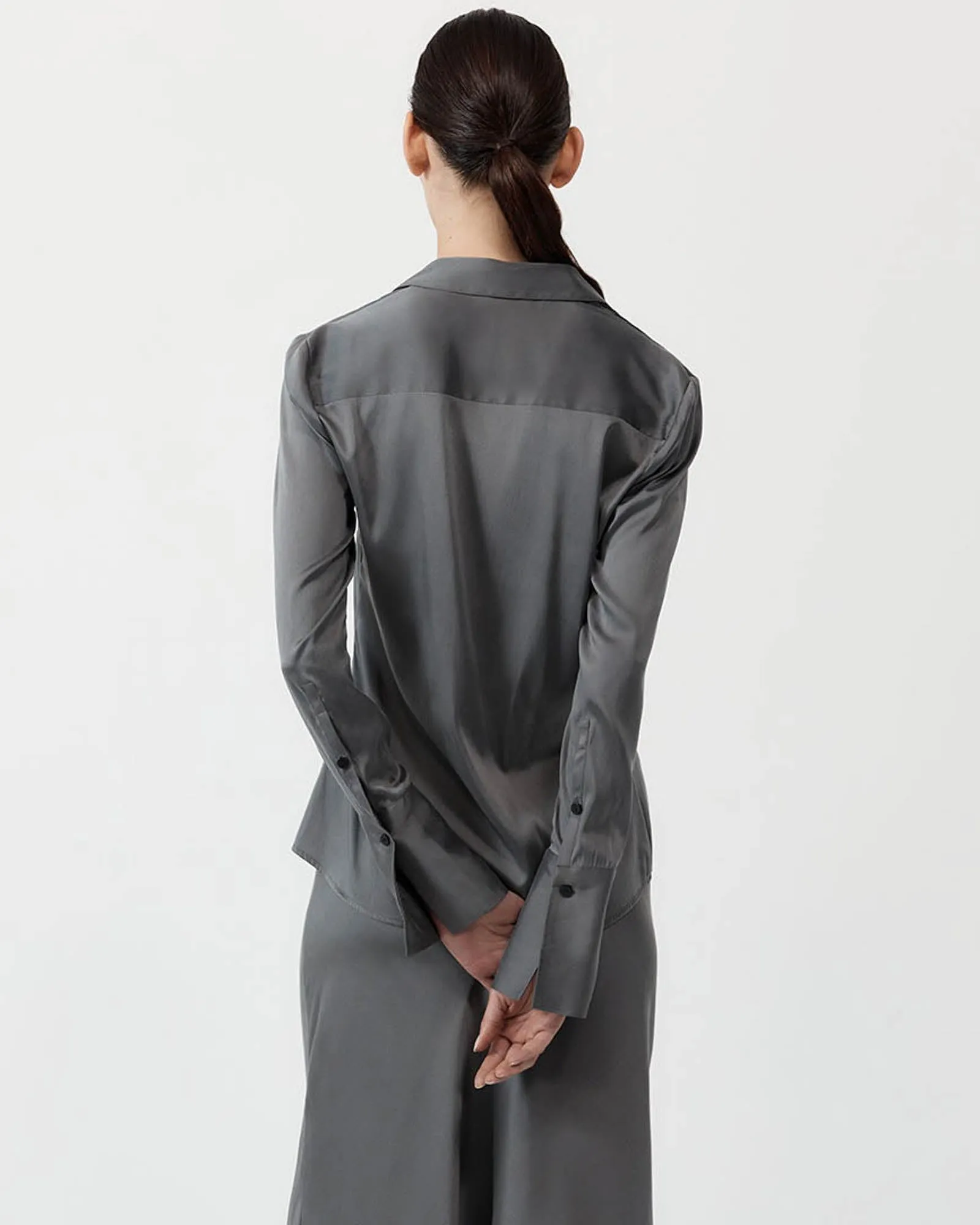 Soft Silk Shirt sold by TNT Fashion product image thumbnail 2