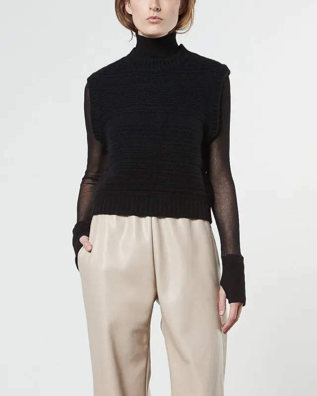 Mesh Long Sleeve Turtleneck sold by TNT Fashion