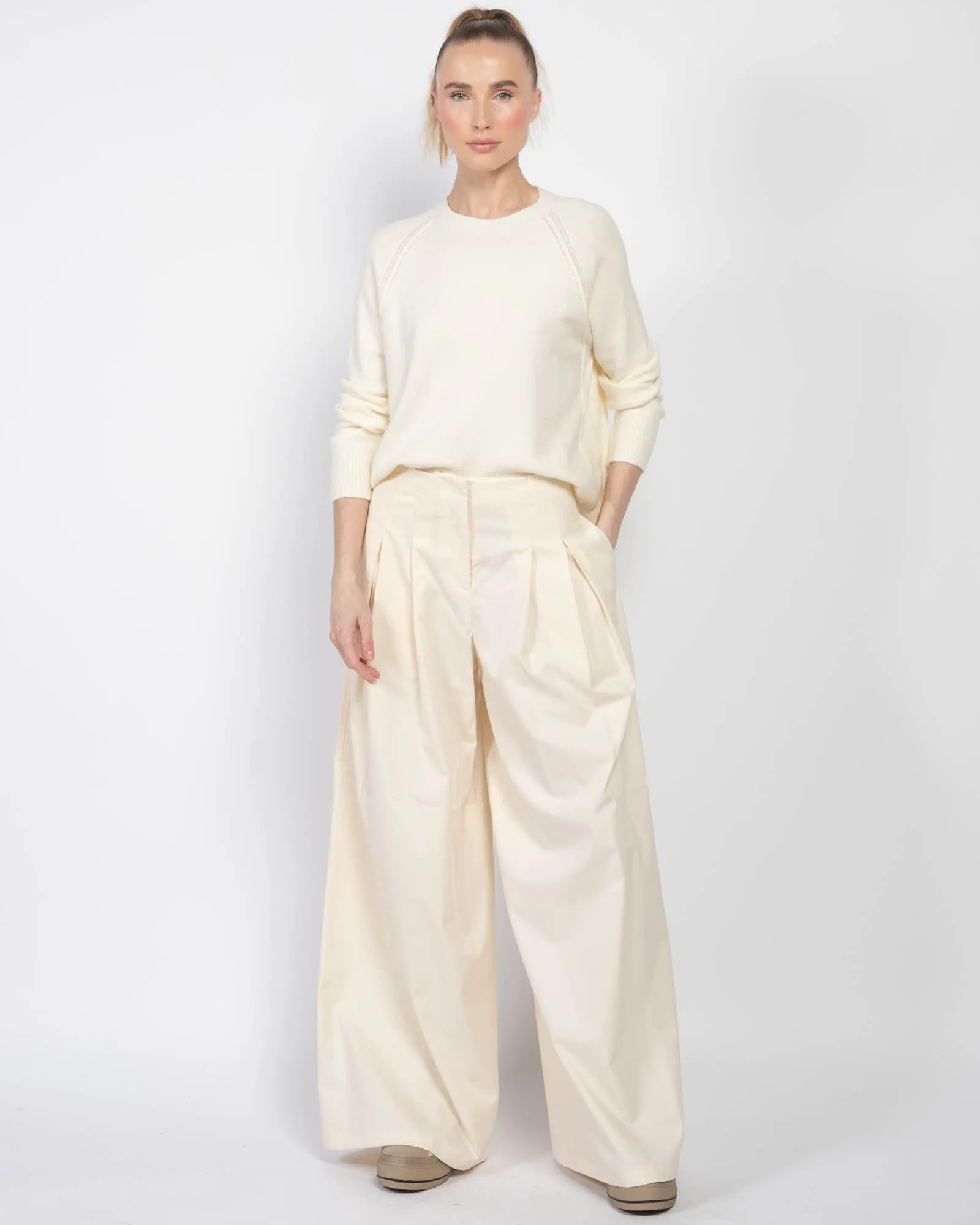 Crop Crewneck Sweater sold by TNT Fashion product image thumbnail 2