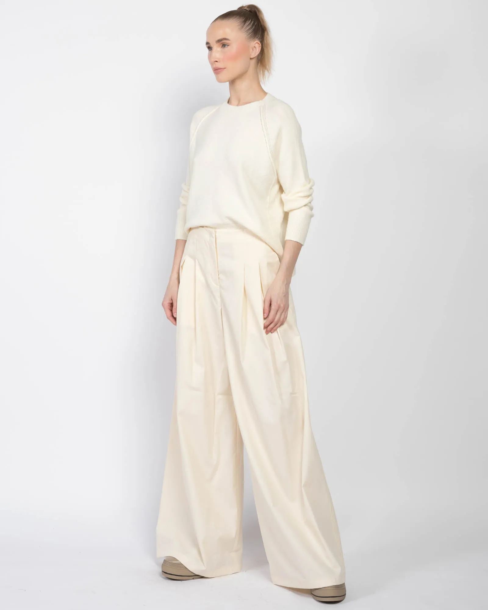 Crop Crewneck Sweater sold by TNT Fashion product image thumbnail 4