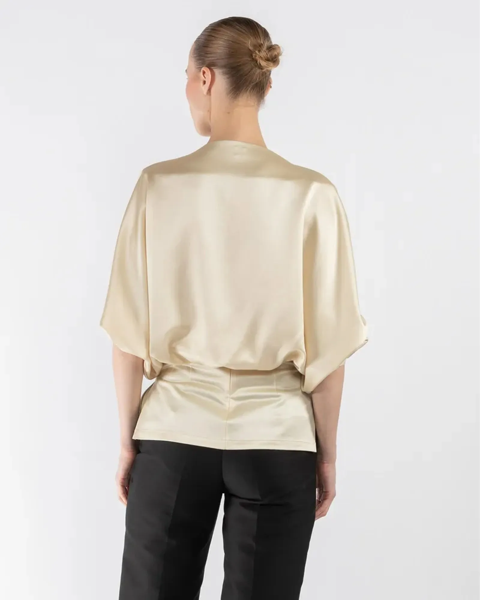 Draped Satin Top sold by TNT Fashion product image thumbnail 3