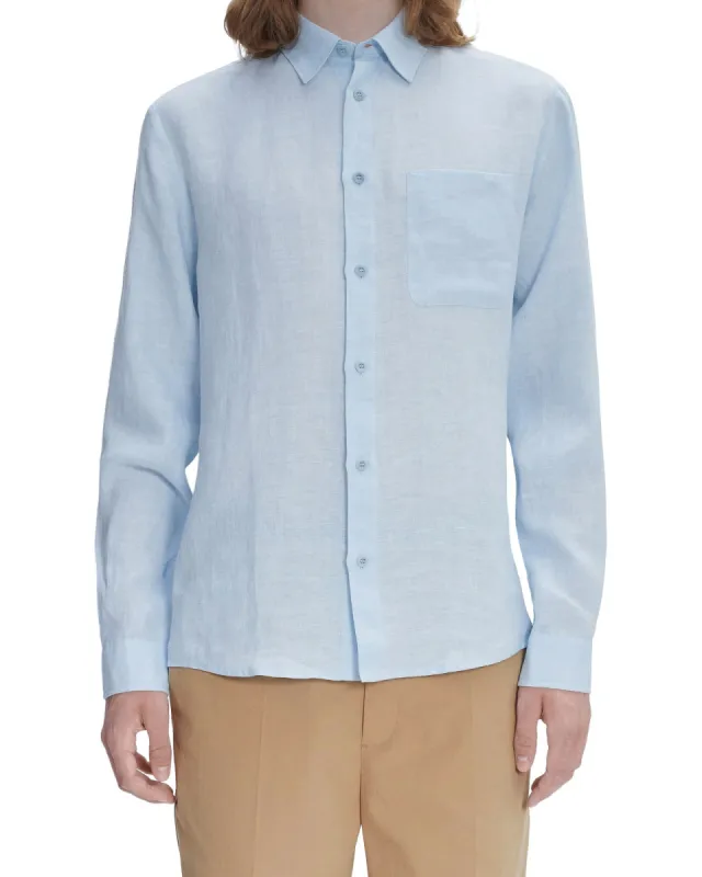 Cassel Logo Linen Shirt made by A.P.C.