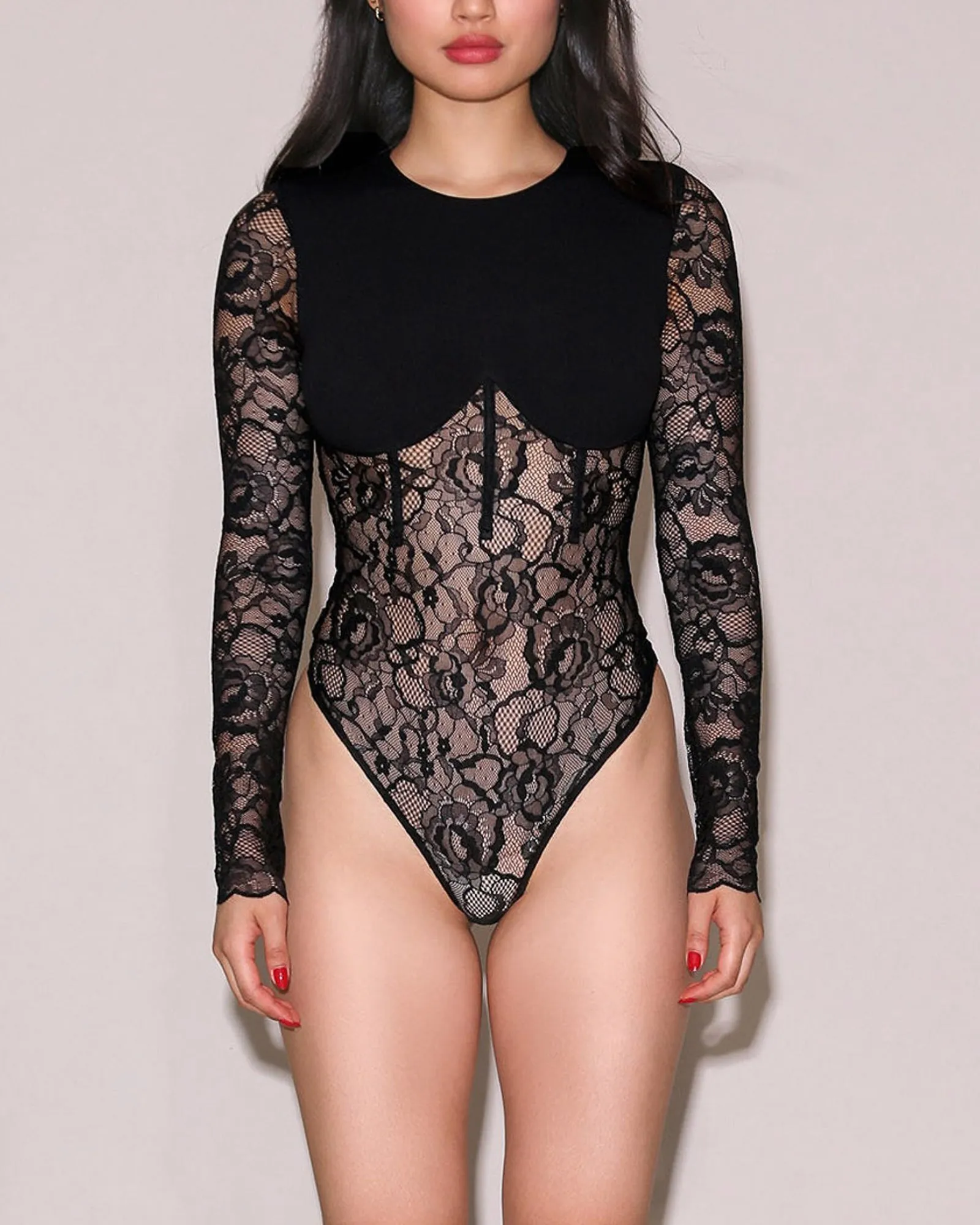 Boned Bodysuit sold by TNT Fashion