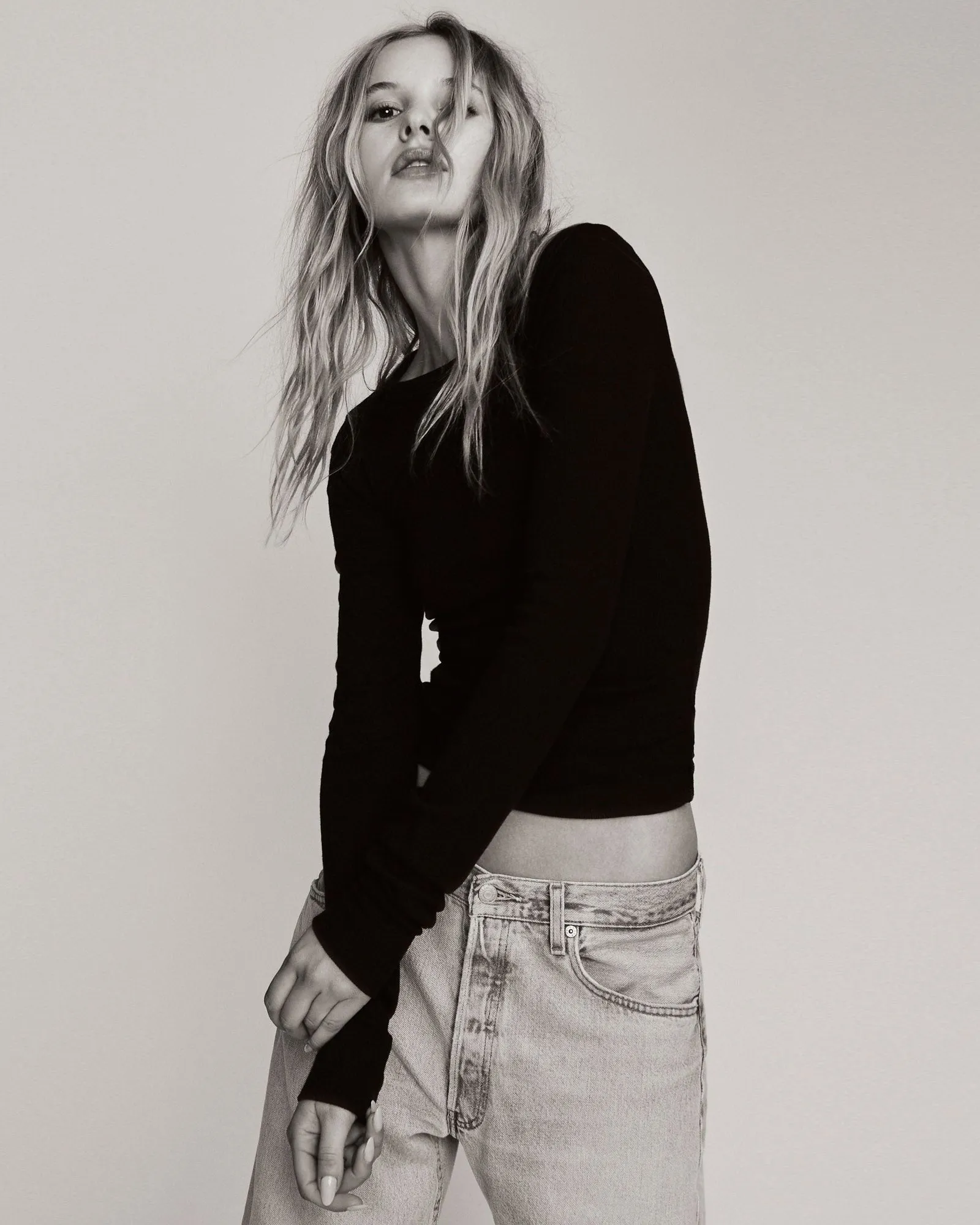 Long Sleeve Fitted Top sold by TNT Fashion