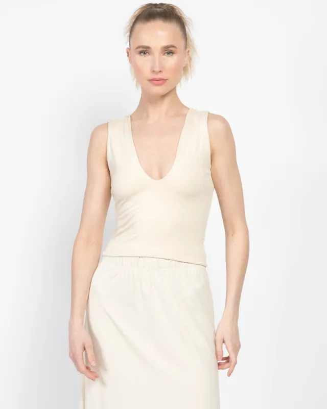 Blake Deep V Tank sold by TNT Fashion