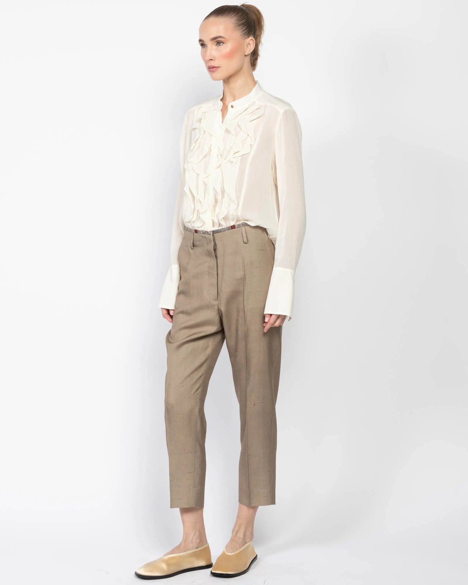 Men's Silk Trousers sold by TNT Fashion product image thumbnail 4