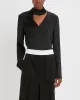 V-Neck Fringe Top sold by TNT Fashion