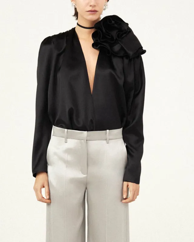 Floral Shoulder Blouse sold by TNT Fashion