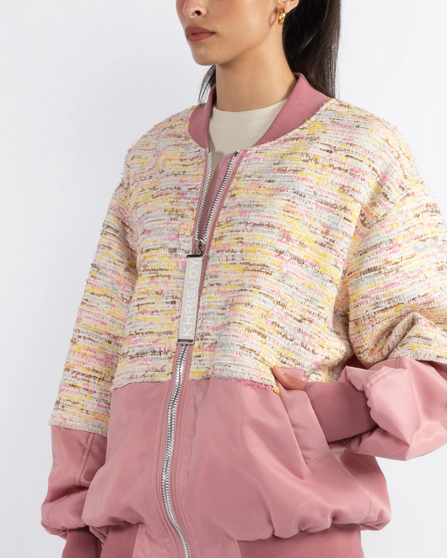 Tweed Bomber Jacket sold by TNT Fashion product image thumbnail 5