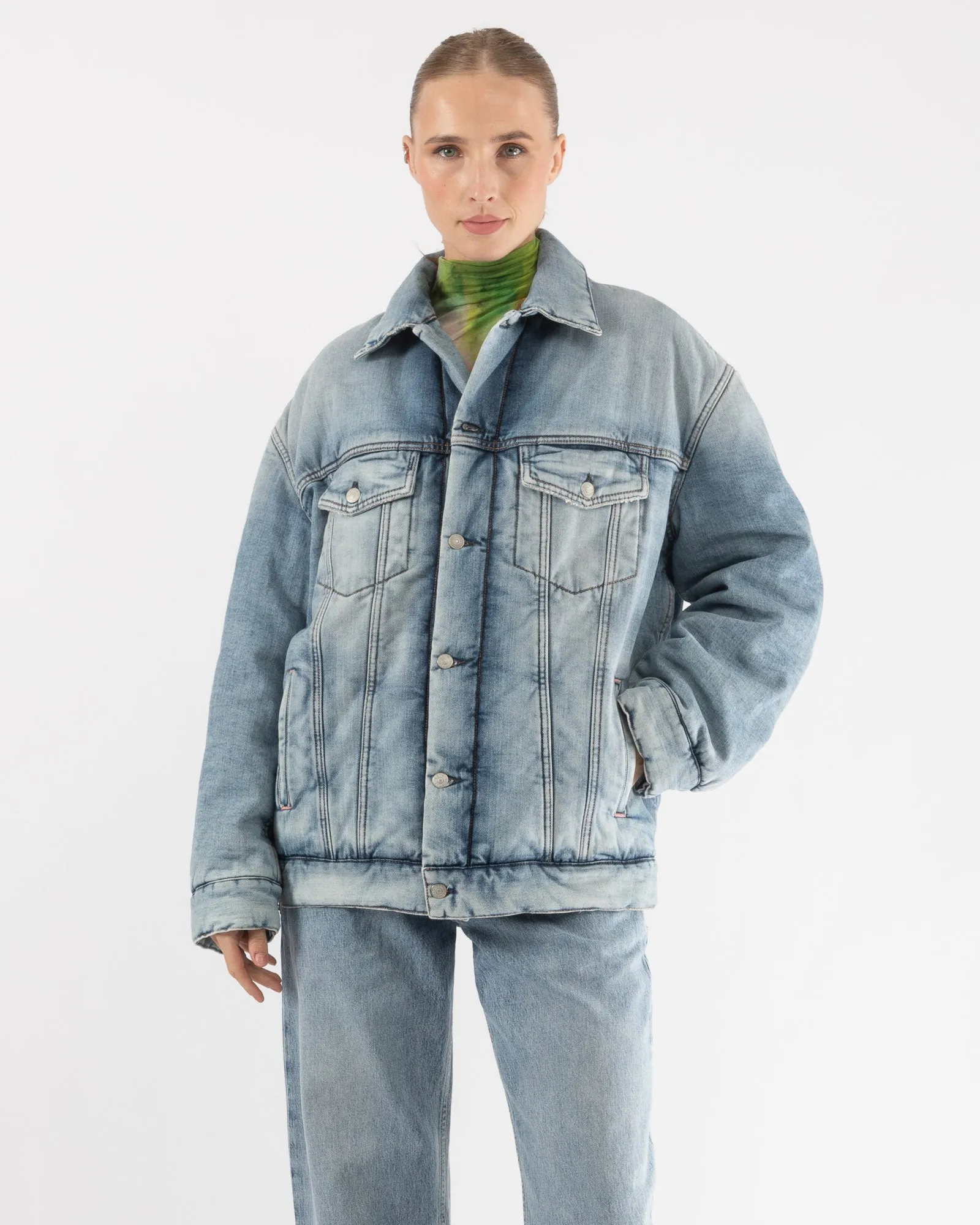 Oversized Denim Jacket sold by TNT Fashion