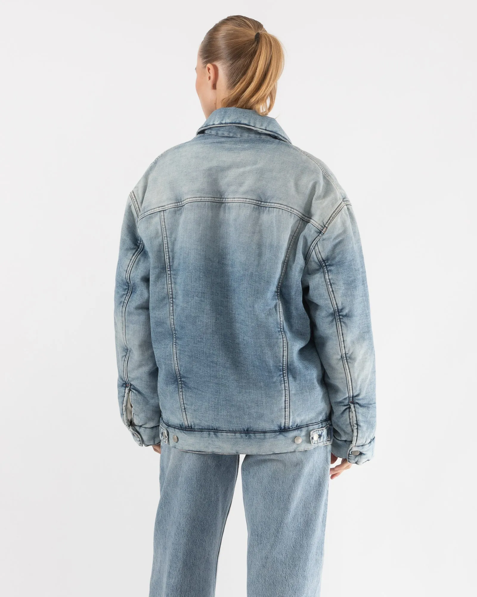 Oversized Denim Jacket sold by TNT Fashion product image thumbnail 4