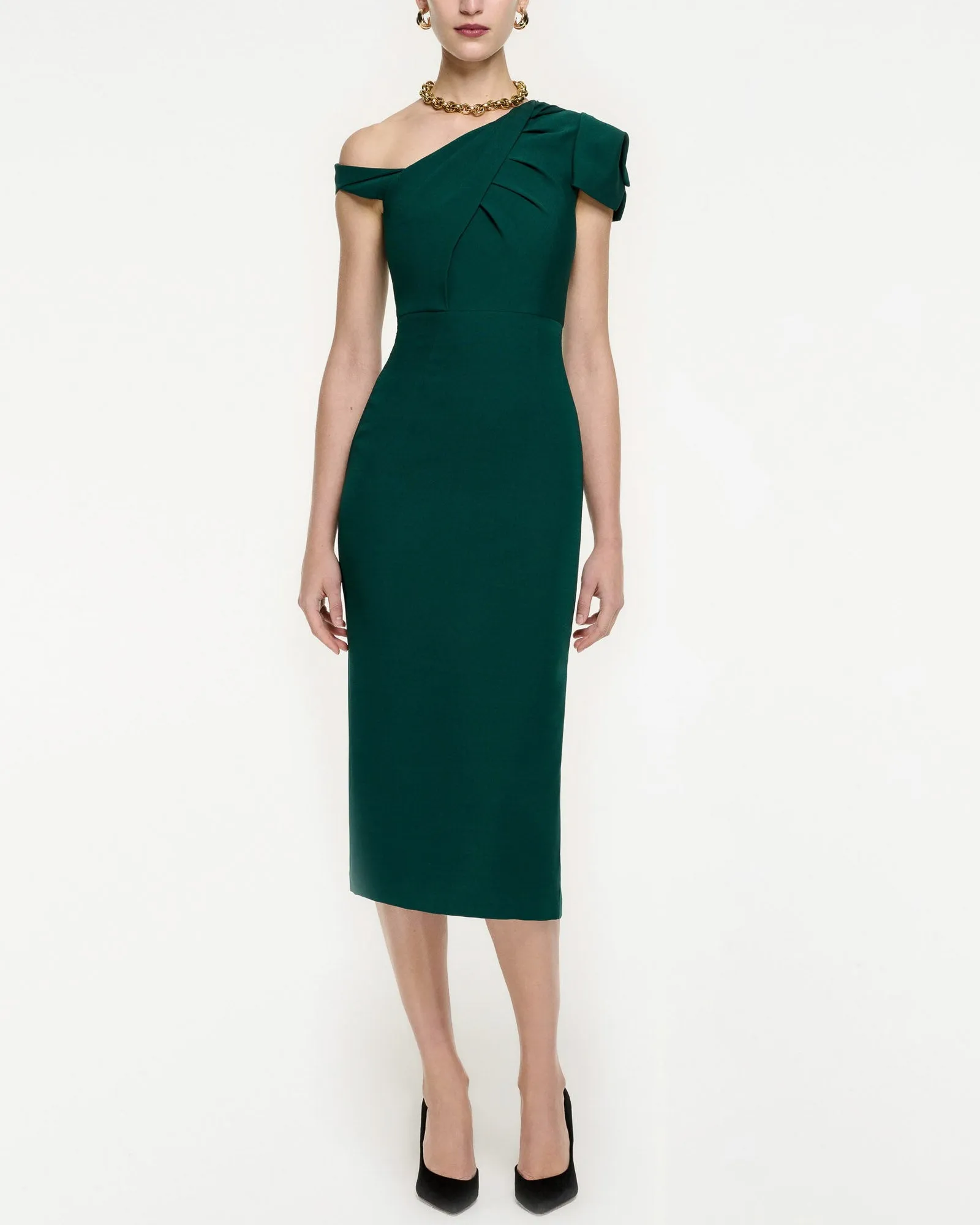 Asymmetrical Midi Dress sold by TNT Fashion