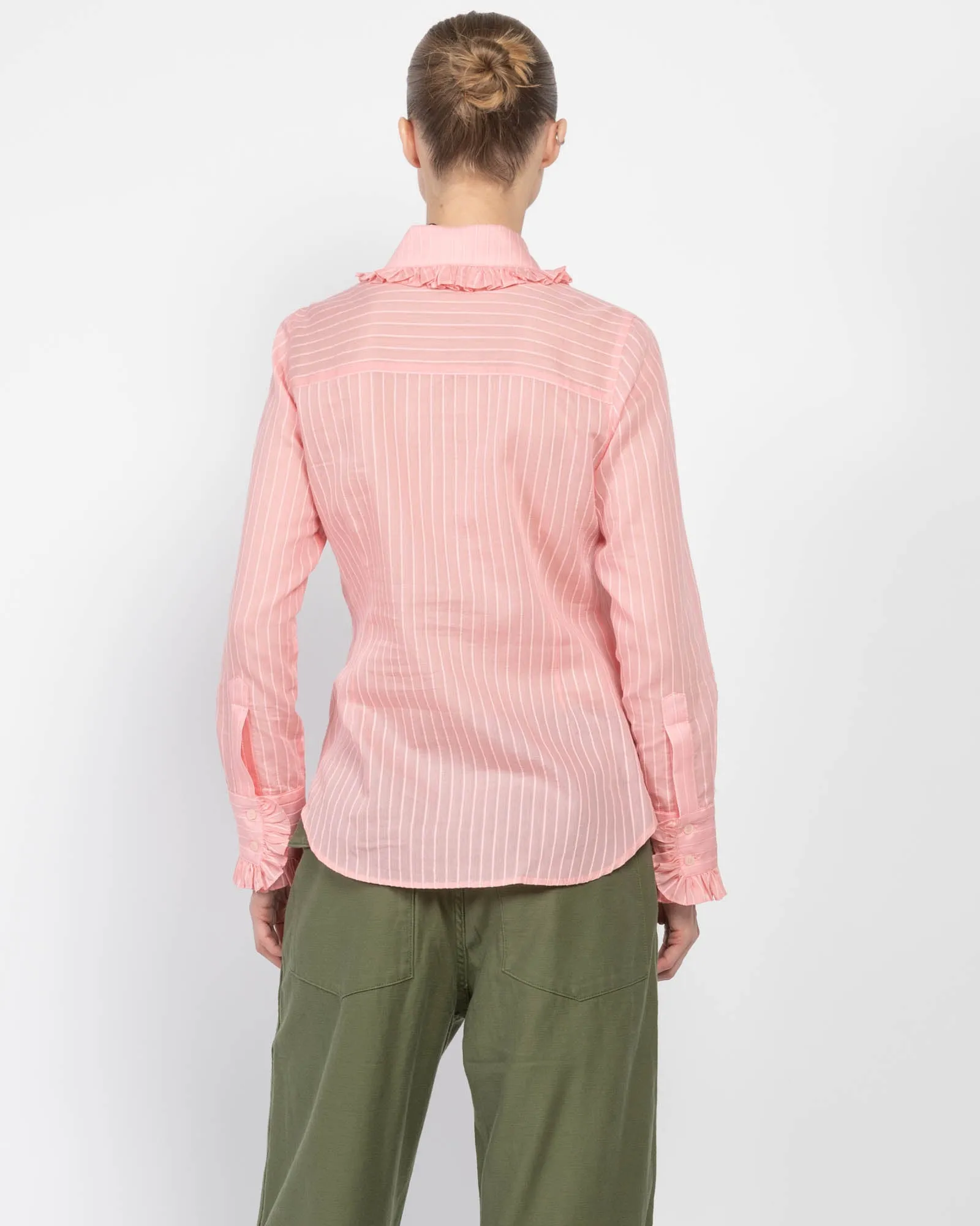 Ruffle Trim Shirt sold by TNT Fashion product image thumbnail 3